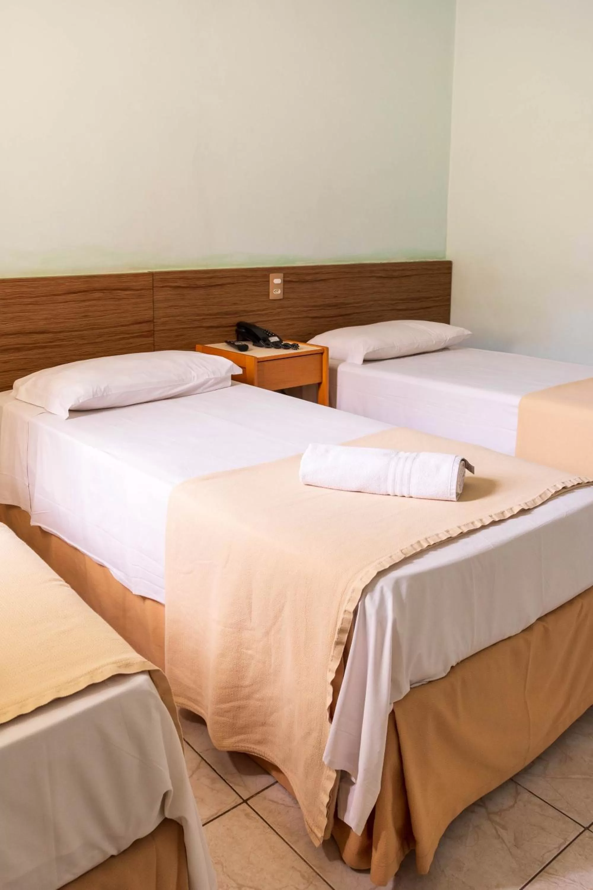 Bed in Pompeu Rio Hotel