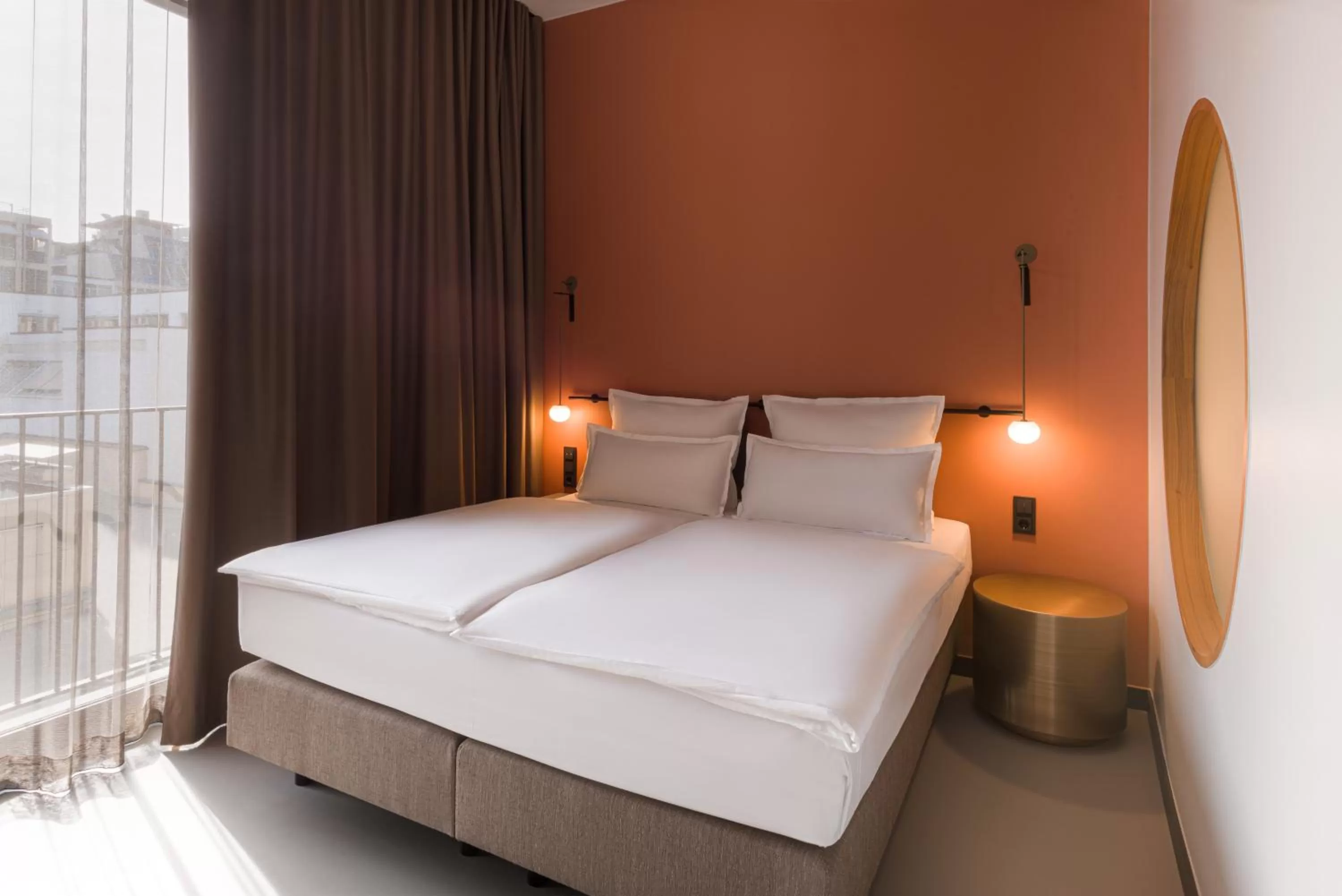 Bed in EmiLu Design Hotel