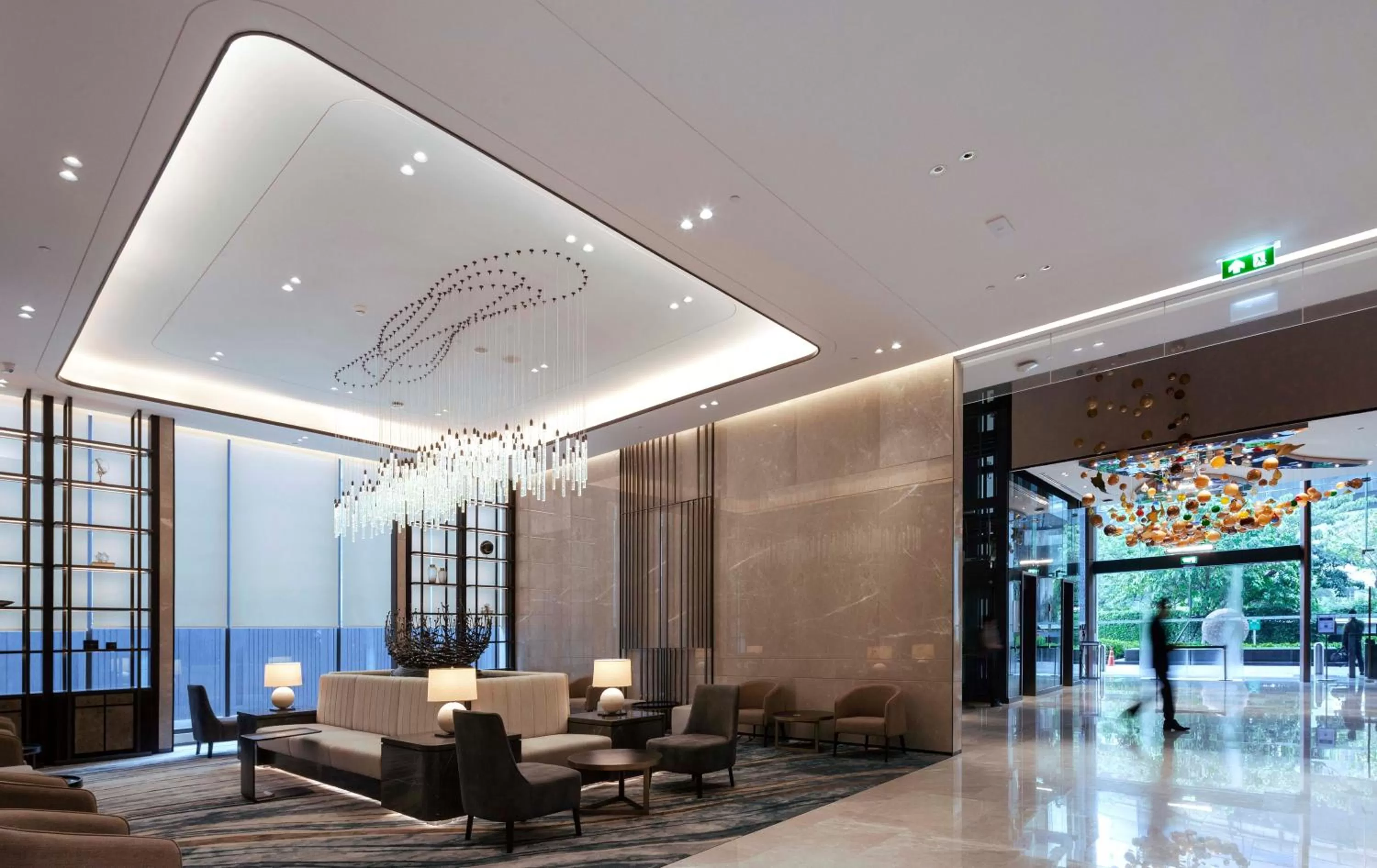 Lobby or reception in Carlton Hotel Bangkok Sukhumvit