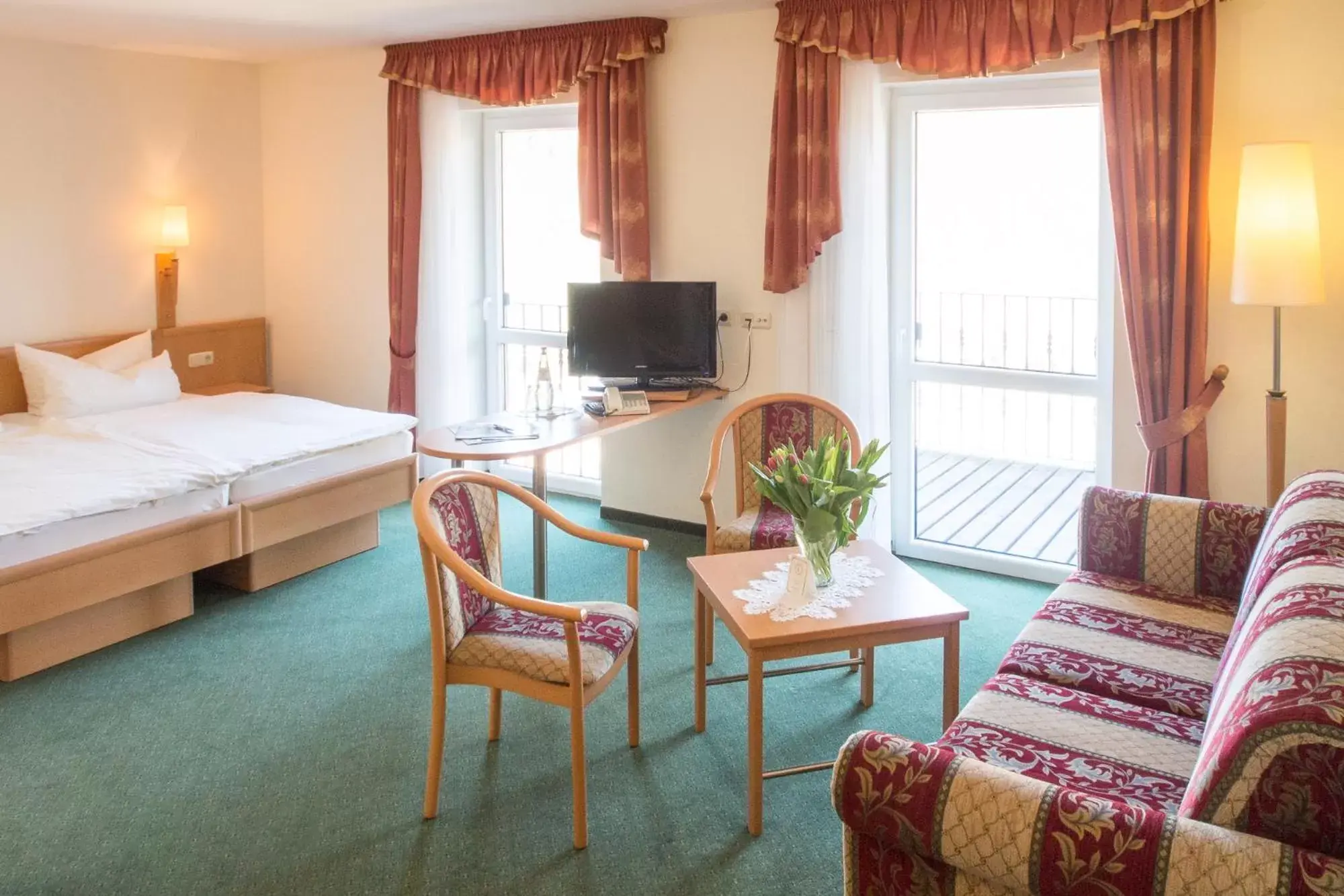 Double Room in Landhotel Rittersgrün Double Room in Landhotel Rittersgrün