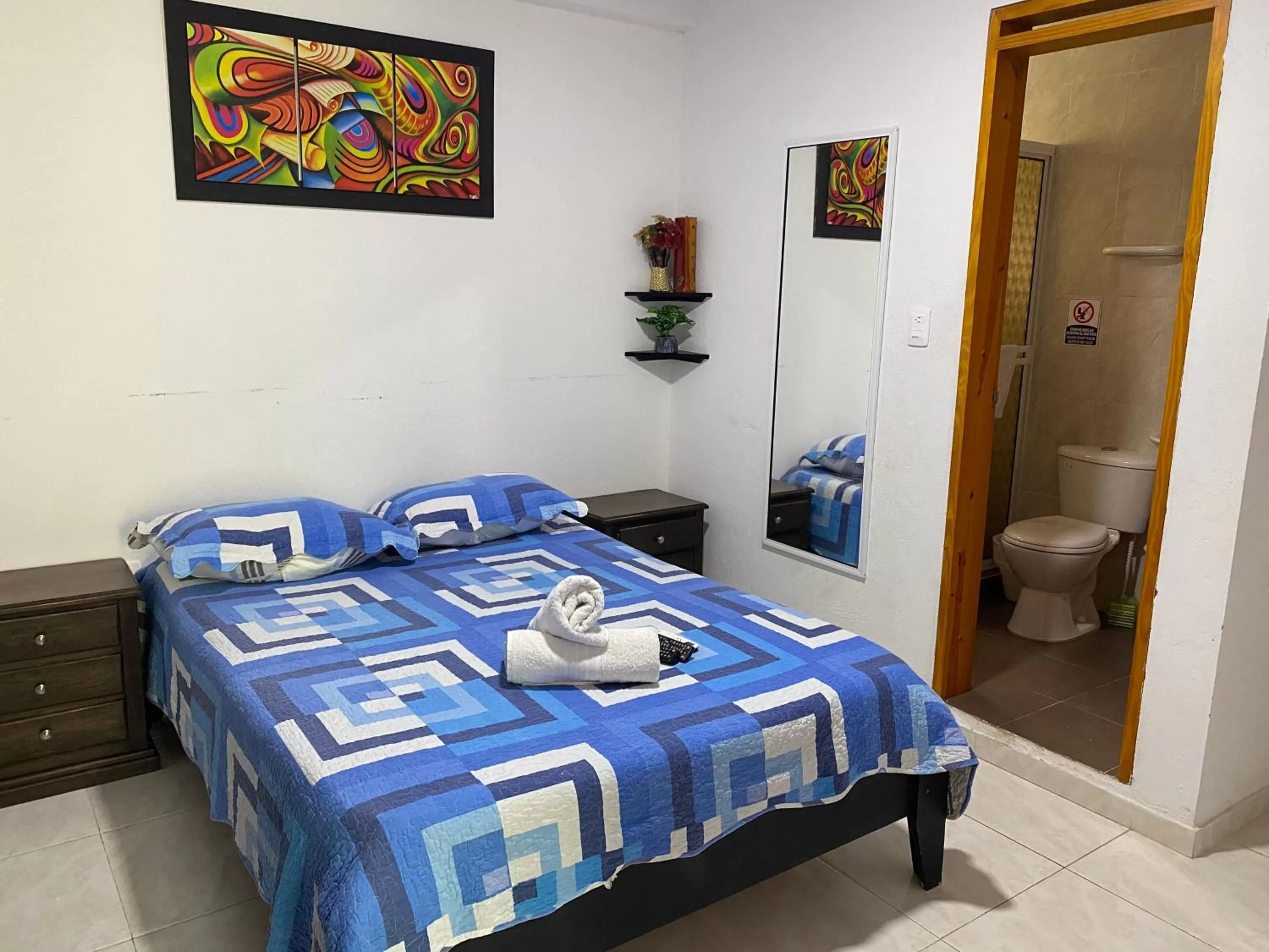 Bed in Apartamento Miss Brigida