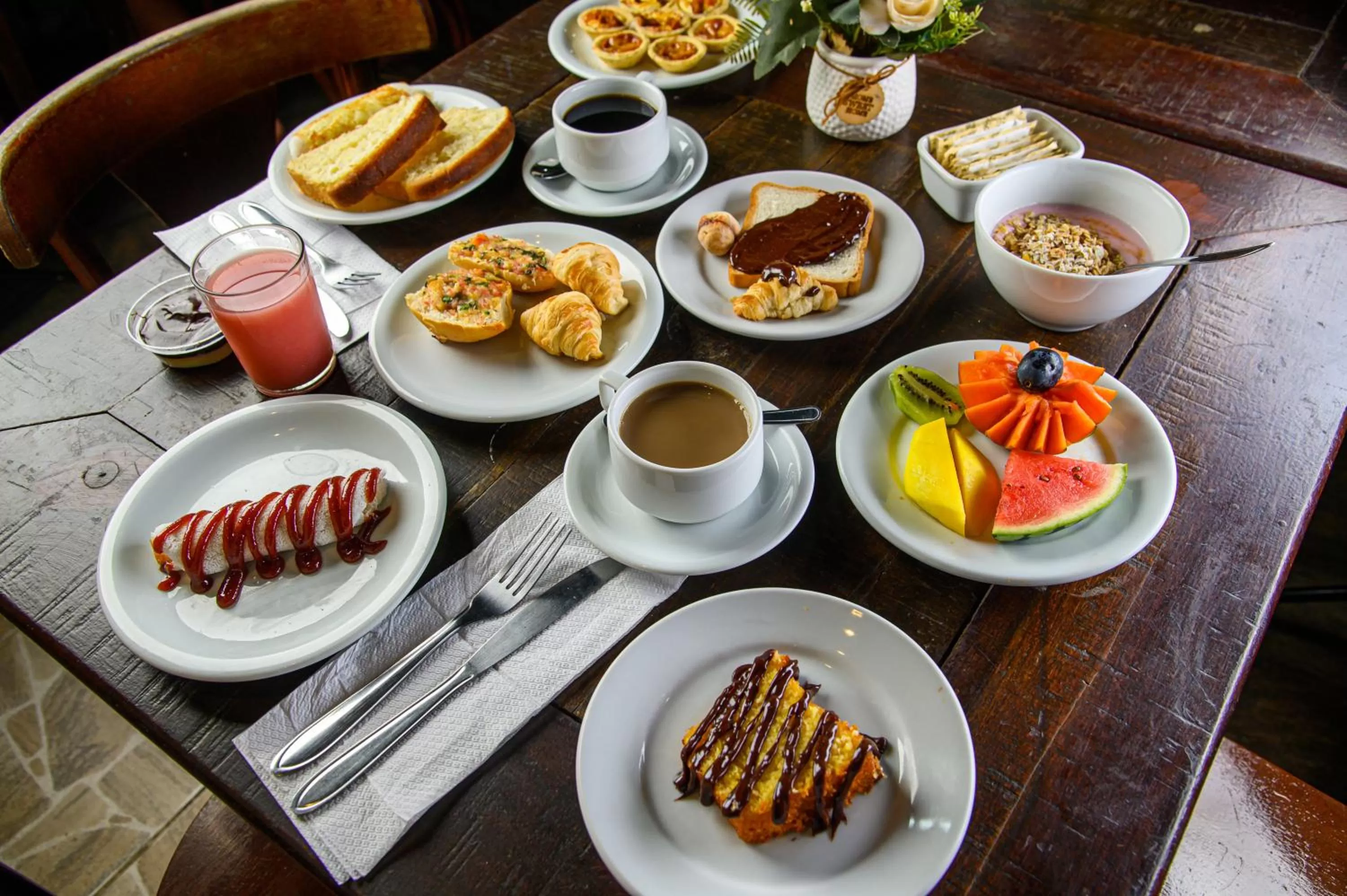 Breakfast in Hotel Rotorua inn Fortaleza - Beira Mar