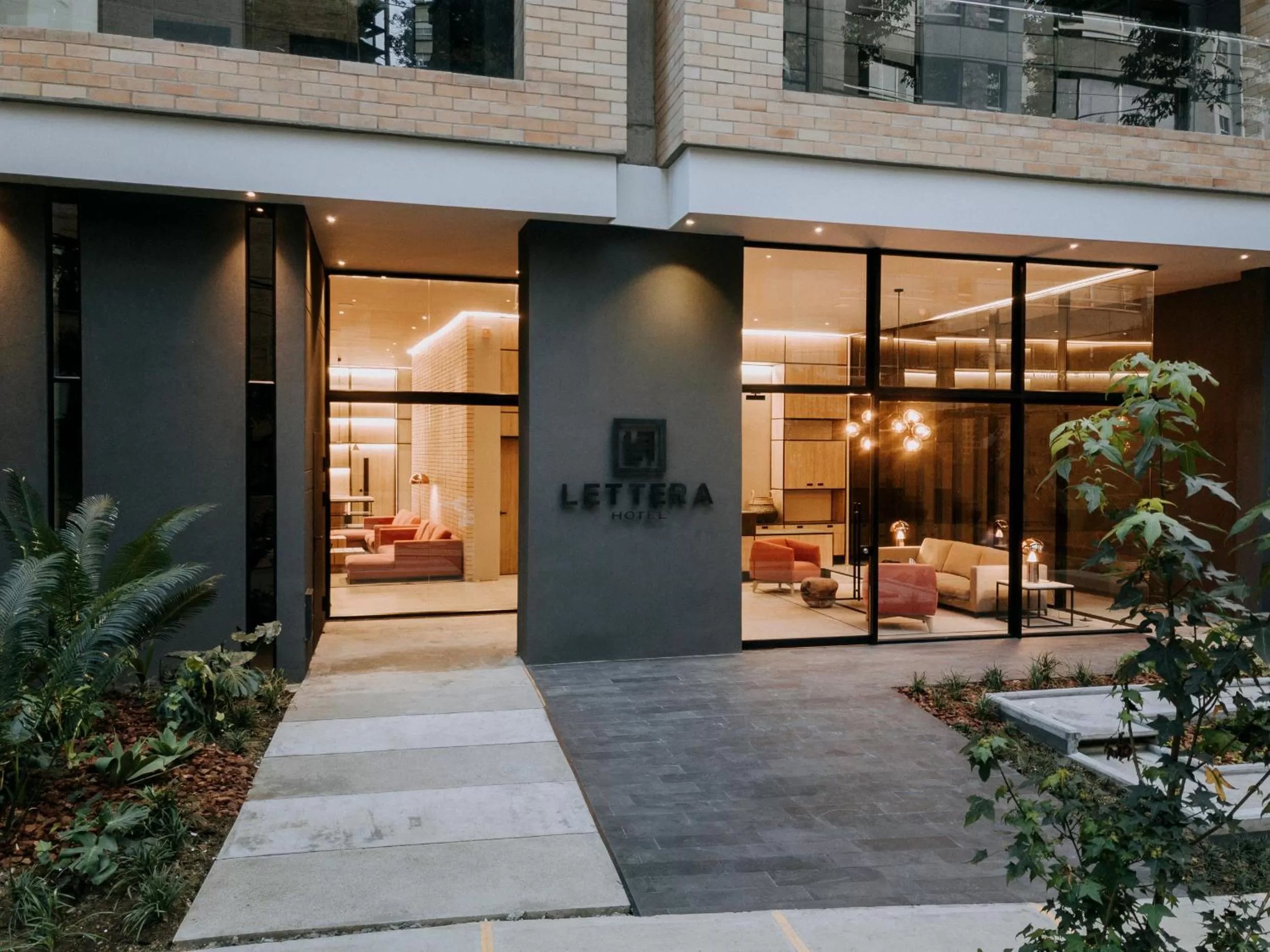 Property building in Lettera Hotel