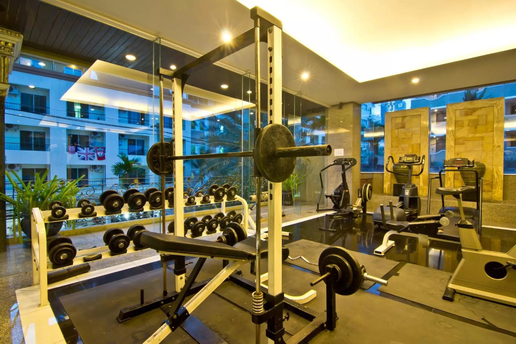 Fitness centre/facilities in LK Royal Suite