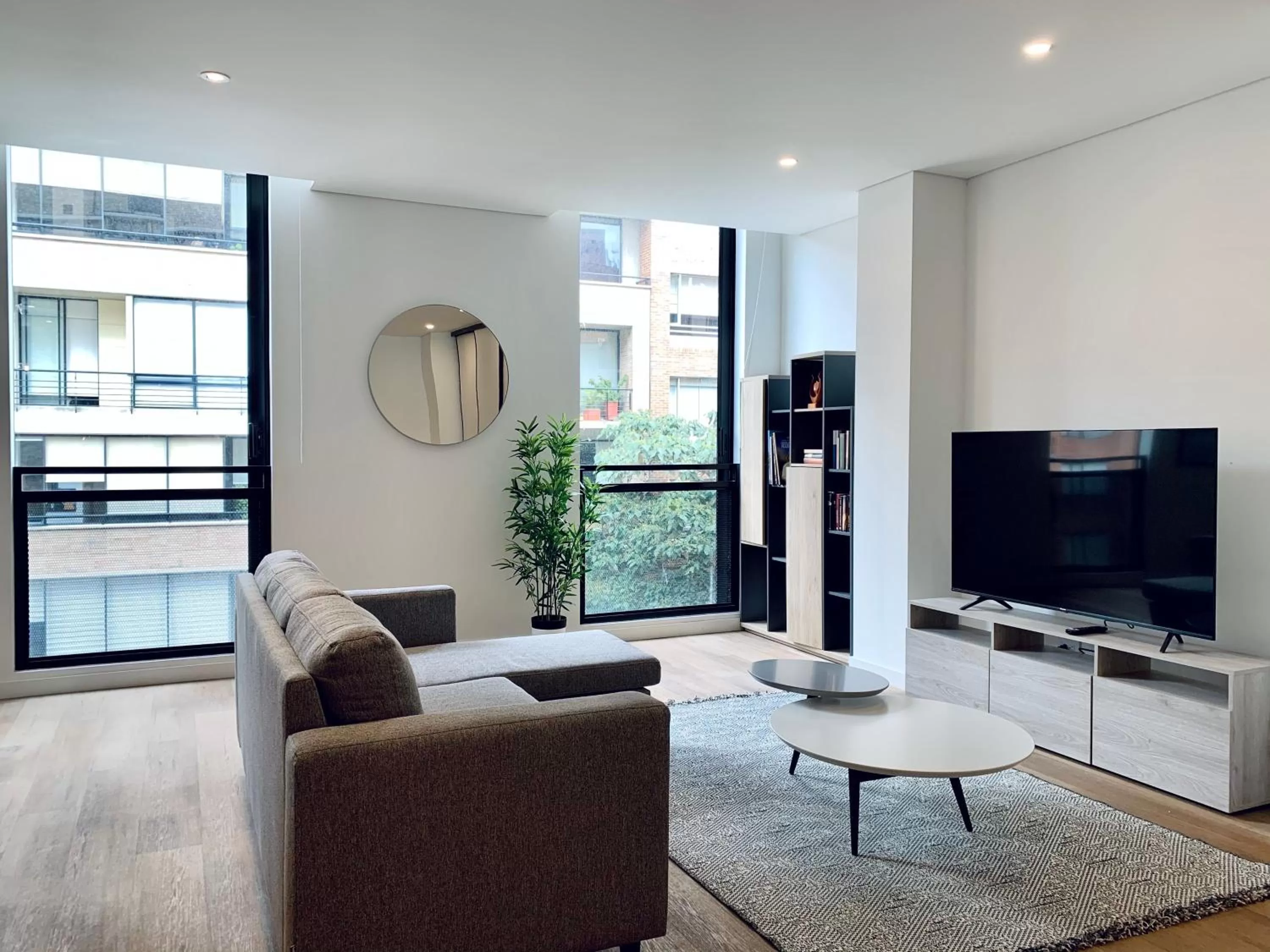 Living room, Seating Area in Kubik apartments in Exclusive Virrey