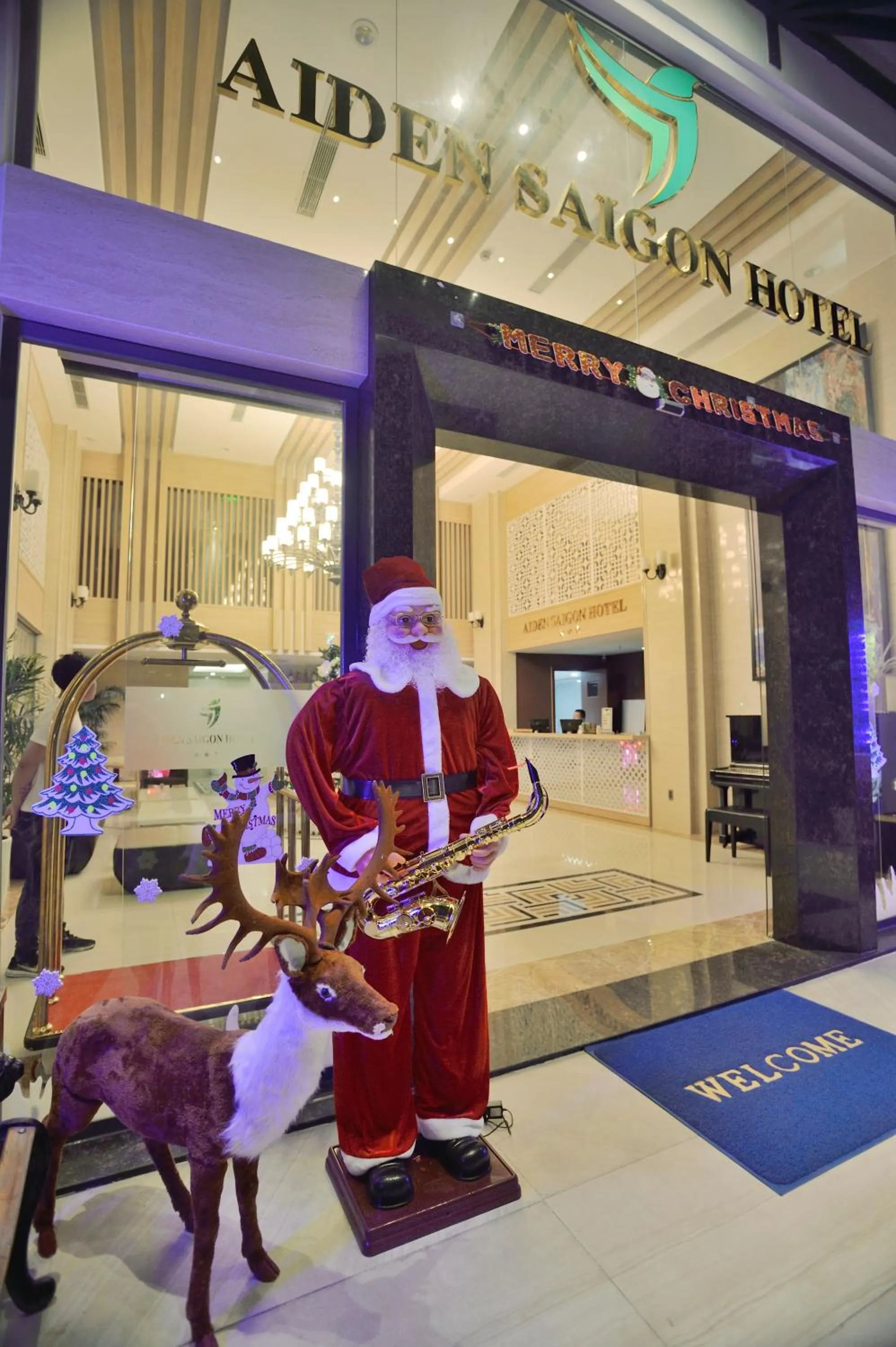 Property building in Aiden Saigon Hotel