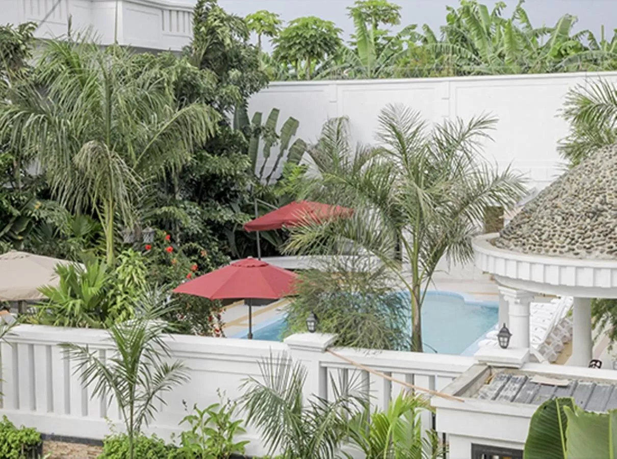 Patio in Hotel Kangaroo Bujumbura
