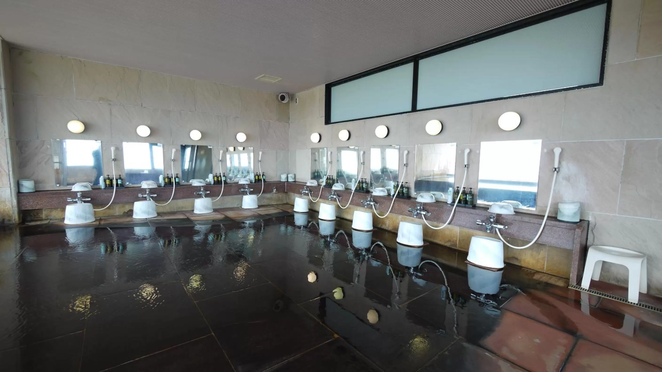 Hot Spring Bath in Route Inn Grantia Komatsu Airport