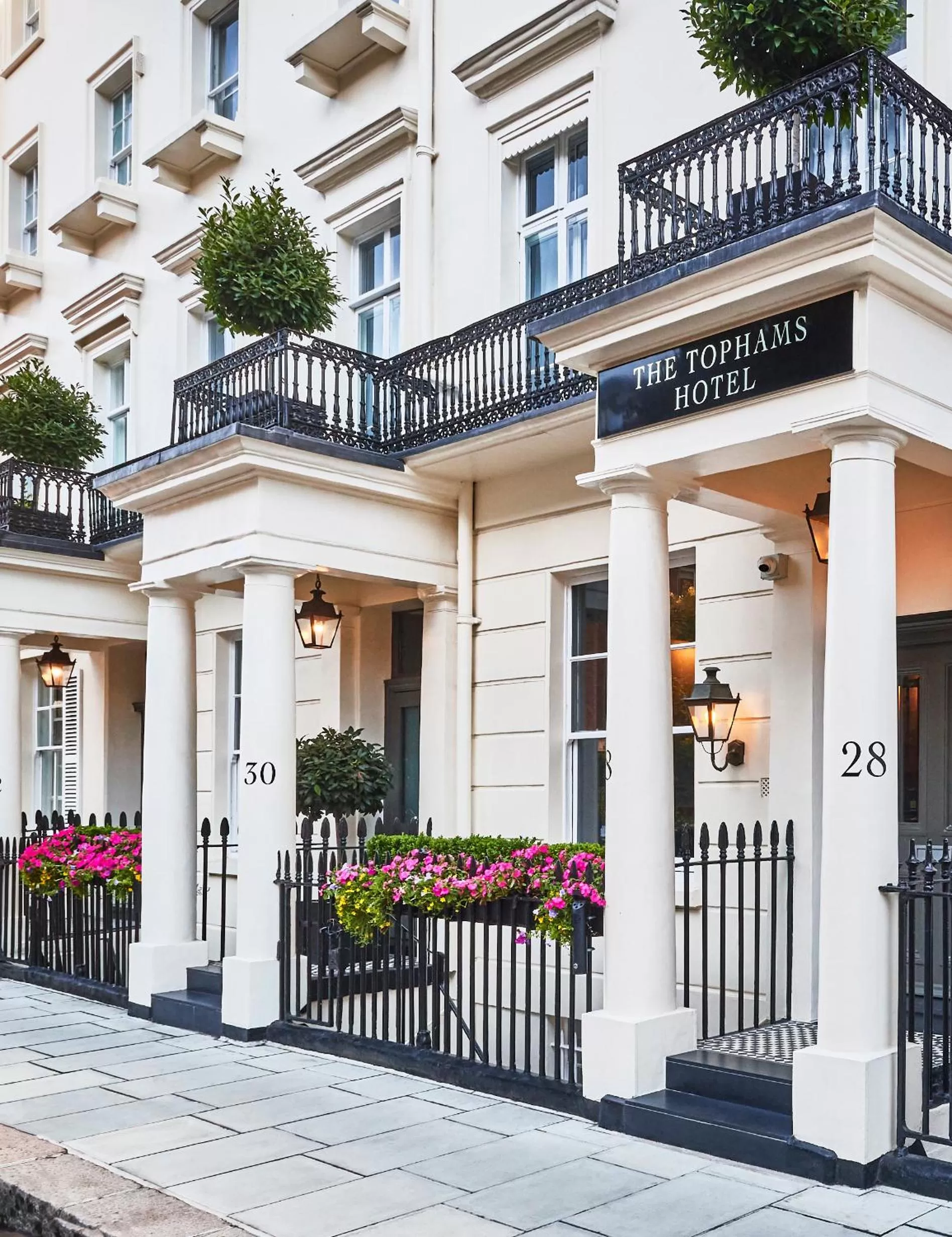 Property building in The Tophams Hotel