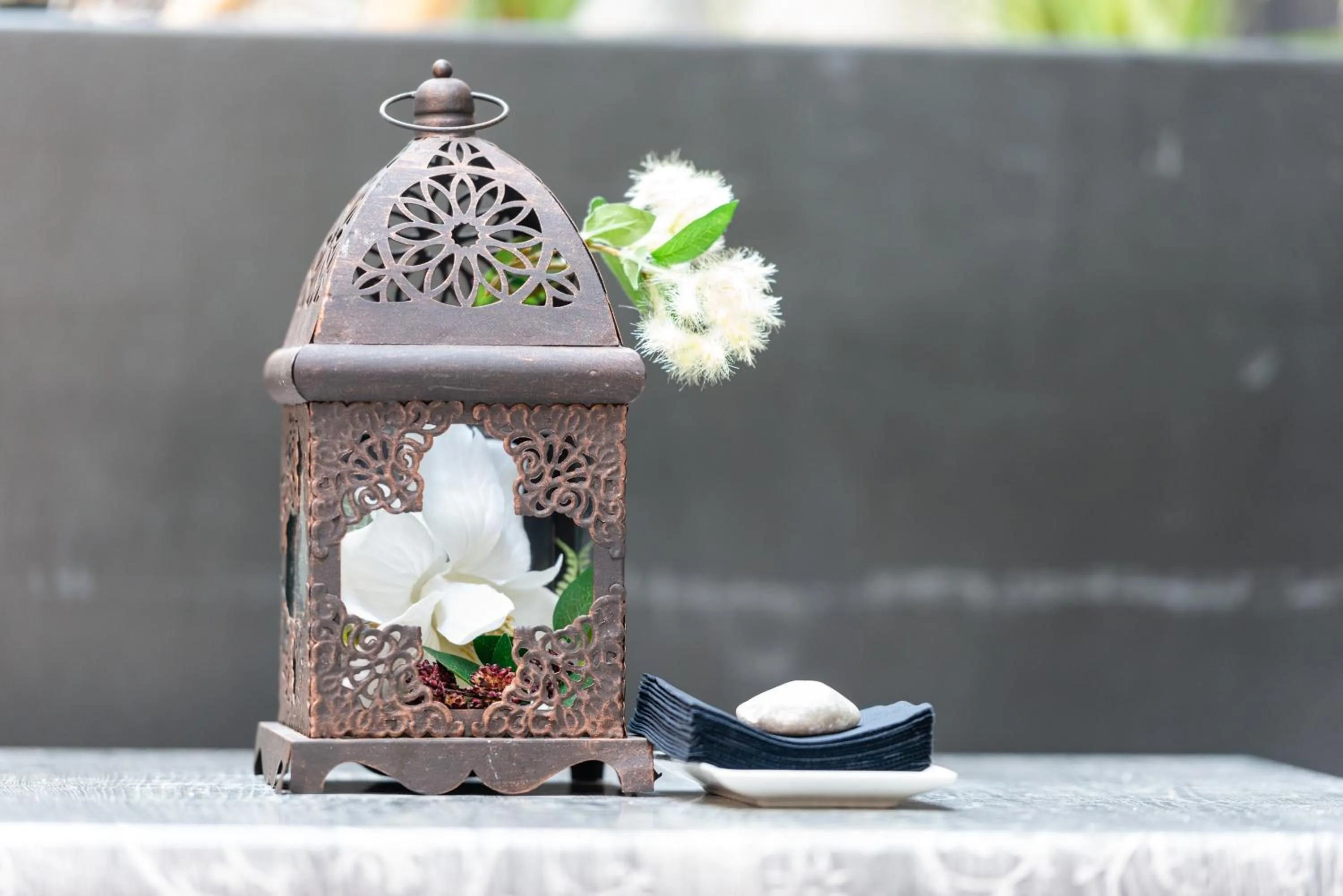 Decorative detail in Hotel El Acebo