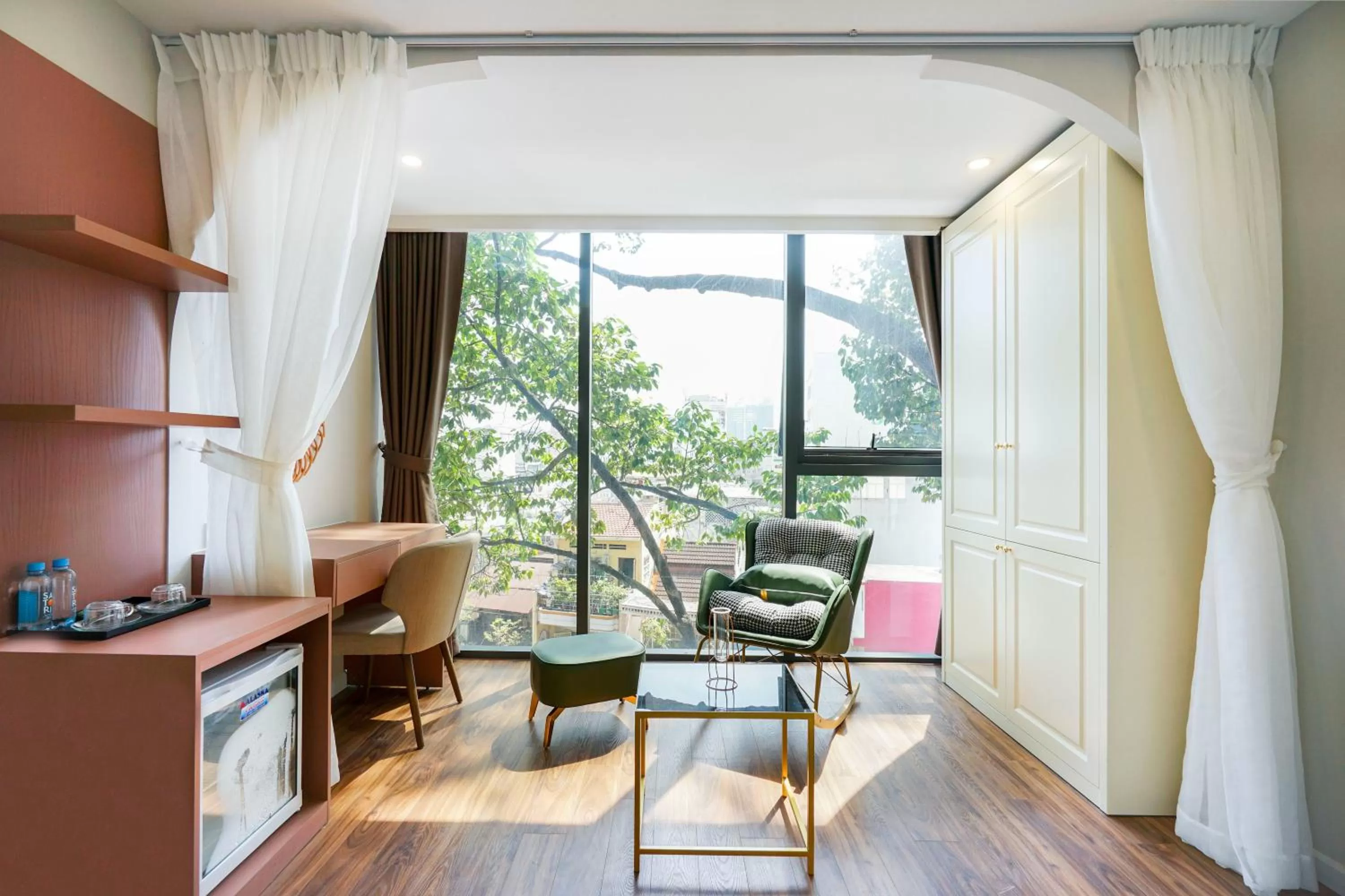 View (from property/room), Seating Area in SAZI HOTEL - BÙI THỊ XUÂN