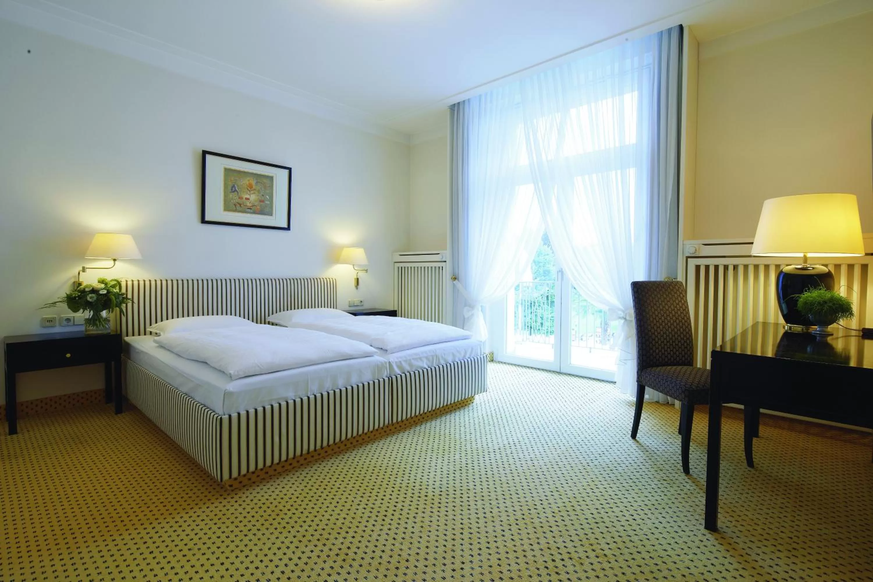 Bedroom in Steigenberger Hotel & Spa Bad Pyrmont