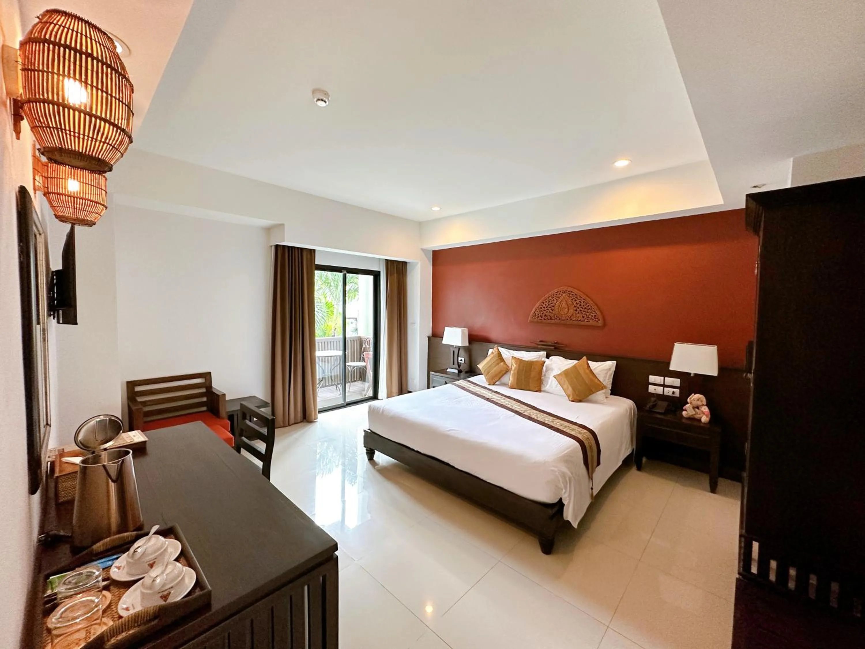 Bedroom, Bed in Navatara Phuket Resort