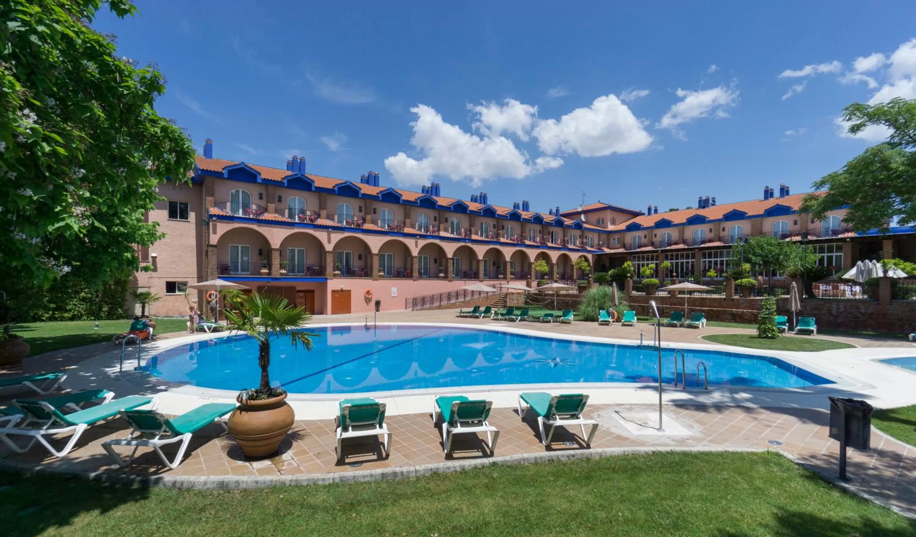 Garden in Hotel Fuente Las Piedras
