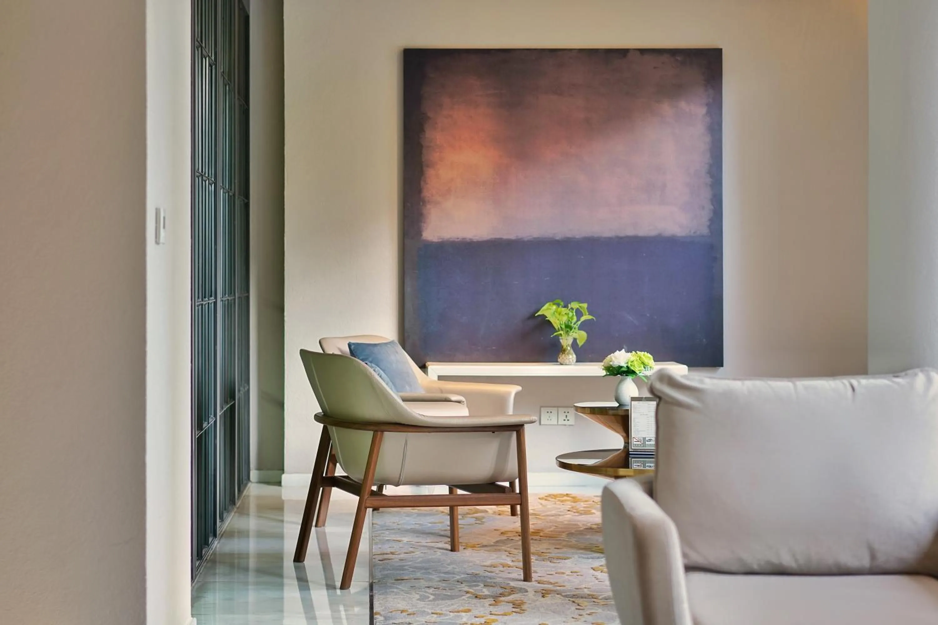 Seating area in Metropolo Dahua Hotel Shanghai