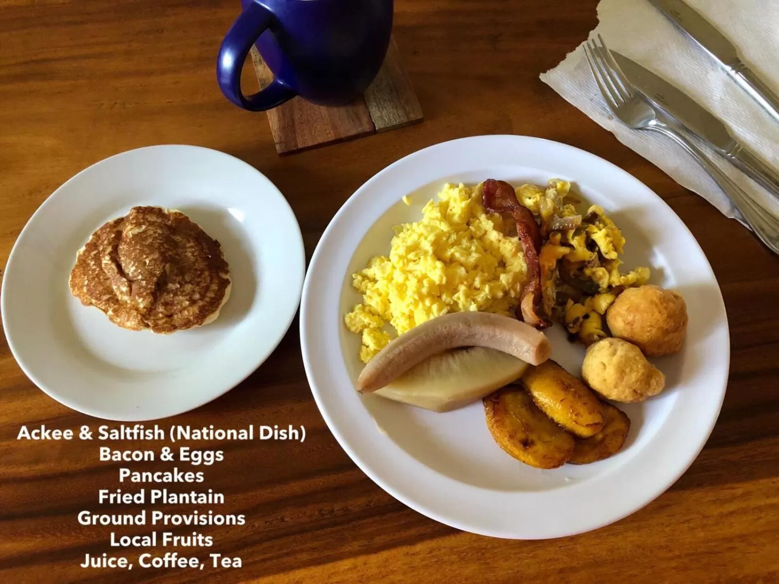 Breakfast in Blue Paloma Bed & Breakfast