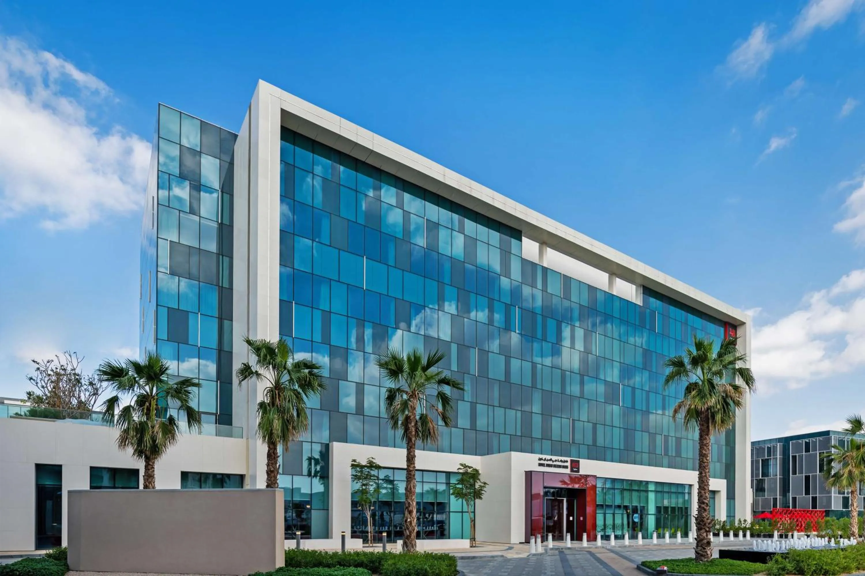 Property building in Radisson RED Dubai Silicon Oasis
