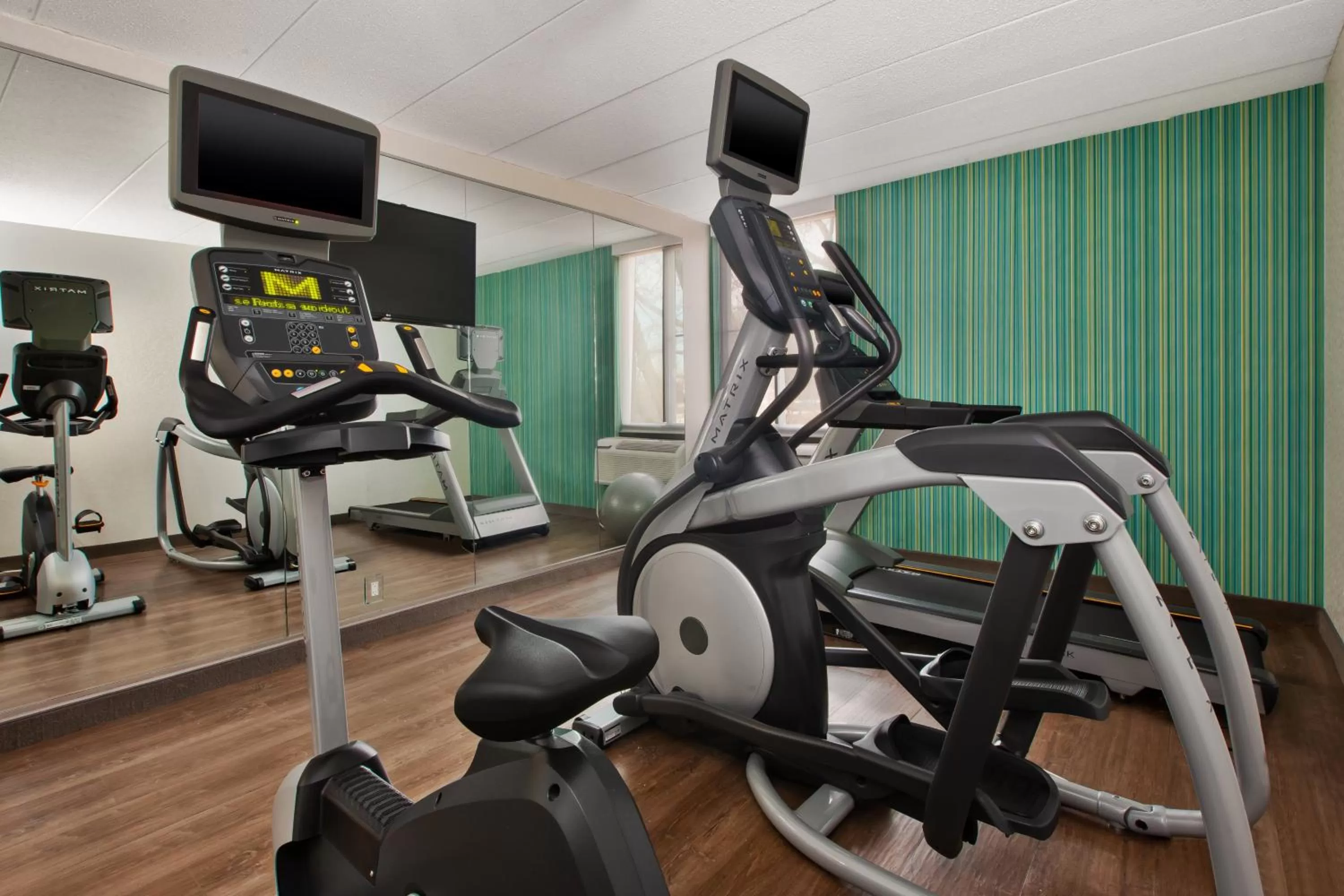Fitness centre/facilities in Holiday Inn Express Fairfax-Arlington Boulevard by IHG