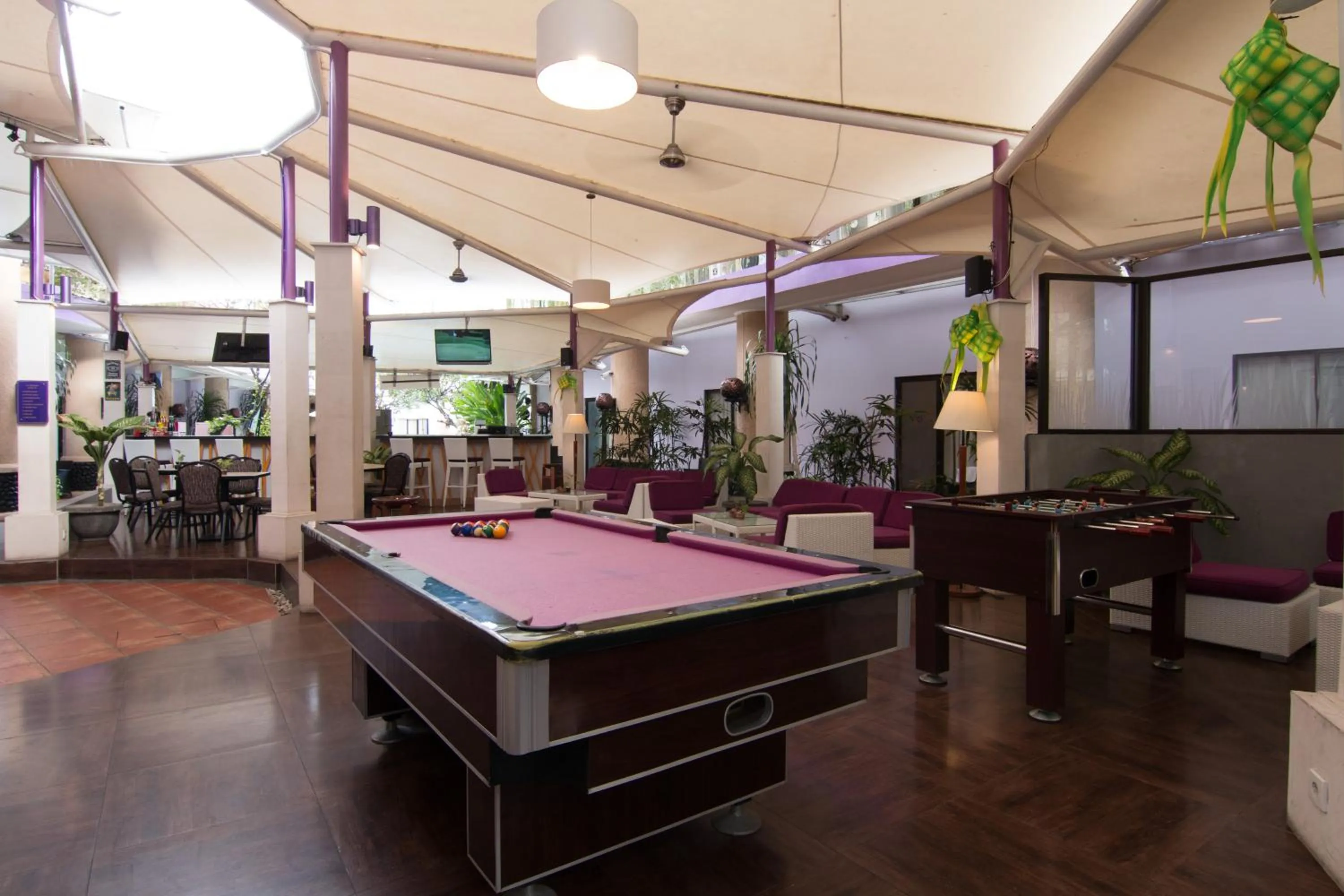 Billiard in Kuta Central Park Hotel