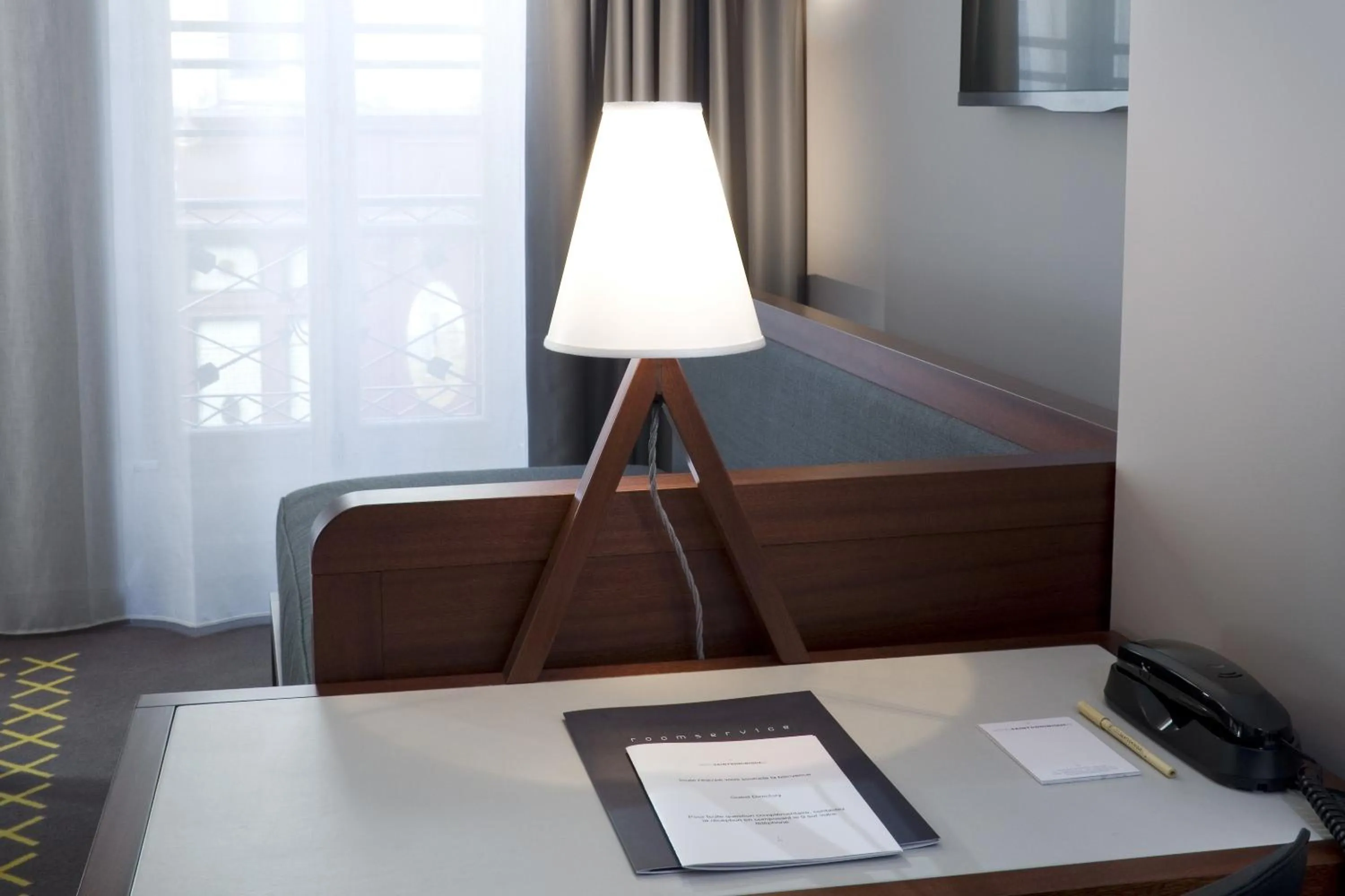 Bedroom, Bed in Hotel Saint Dominique