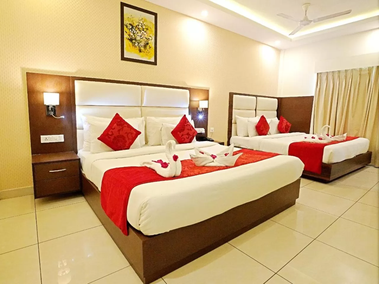 Bed in Indira Nikunj Rubystone Exotic