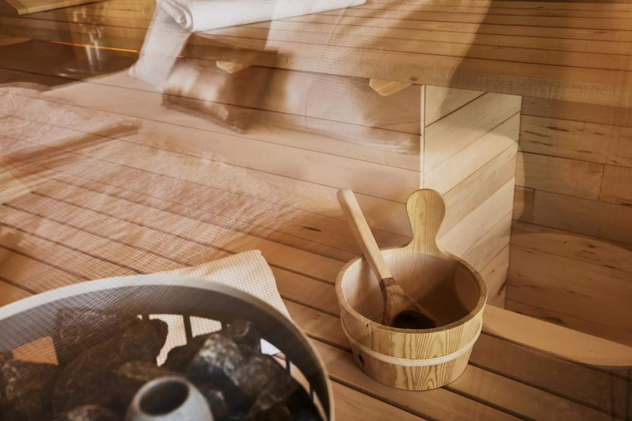 Sauna, Spa/Wellness in Theodosius Forest Village - Glamping in Vipava valley