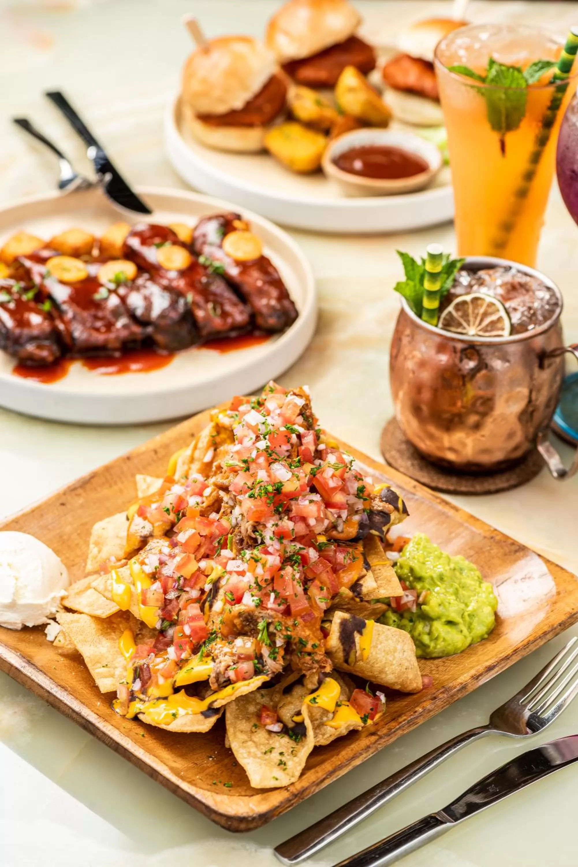 Food in Townhouse Boutique Hotel