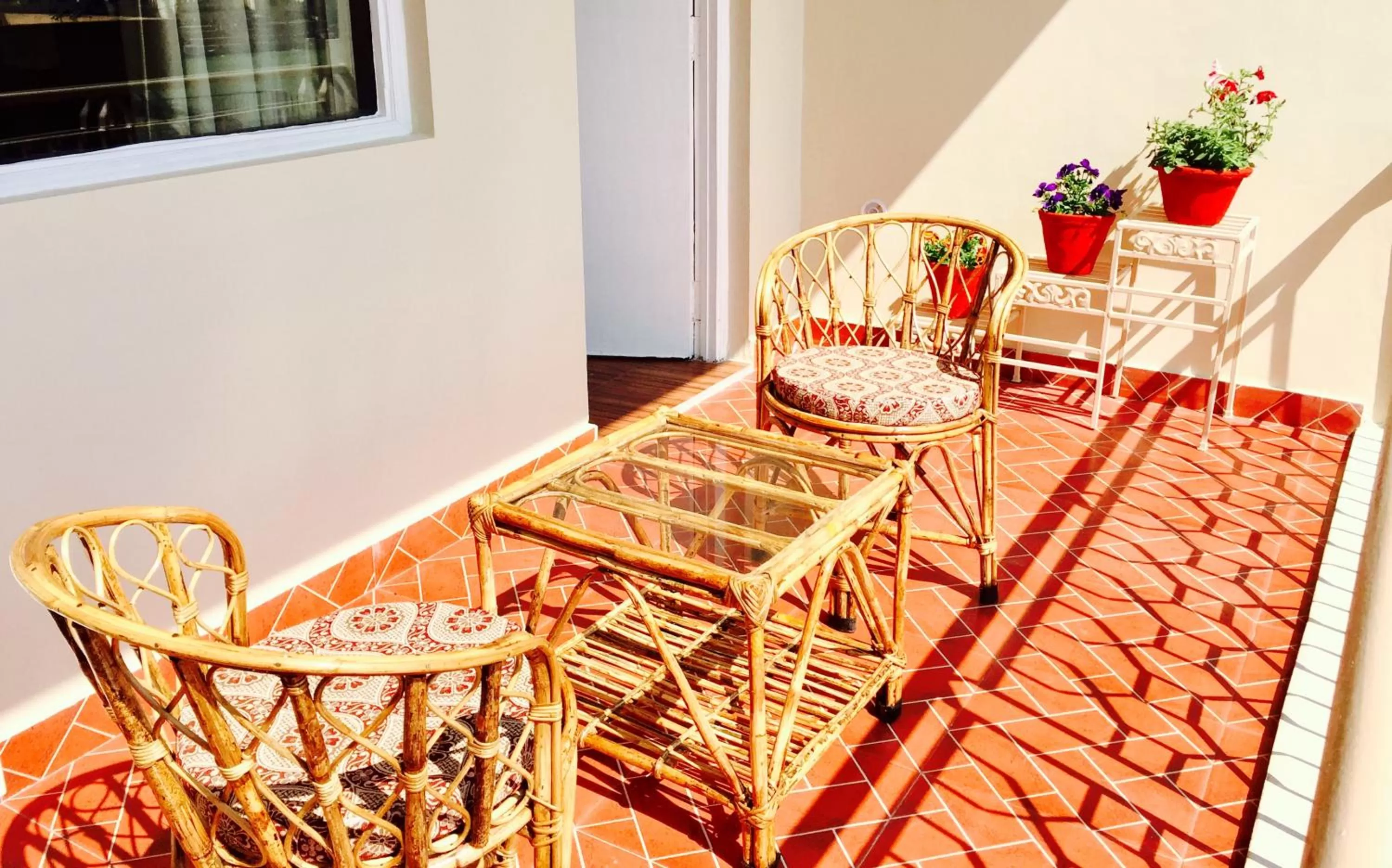 Balcony/Terrace in Sanskriti Vedic Retreat