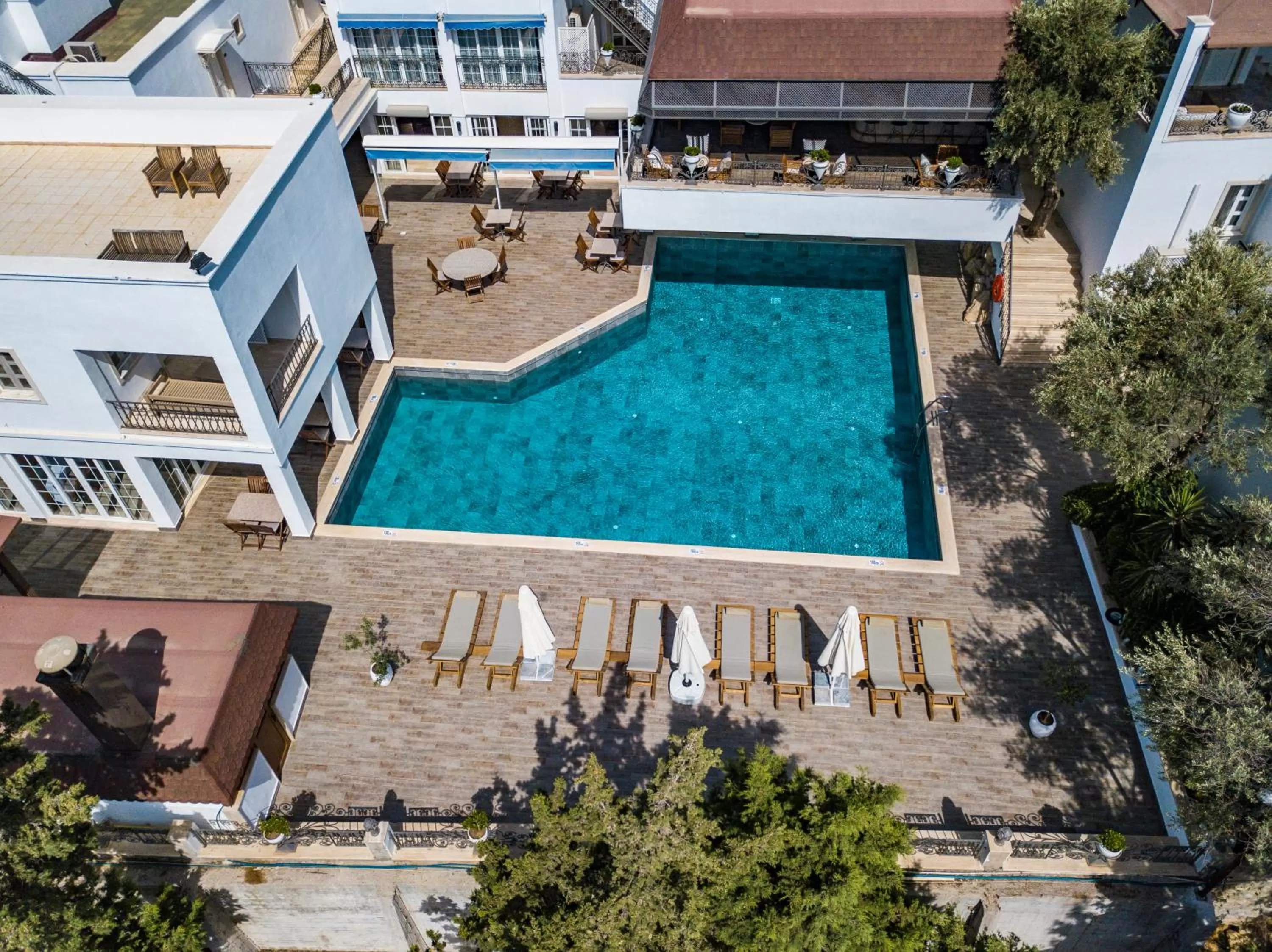Bird's eye view in Manzara Boutique Hotel - Adults Only