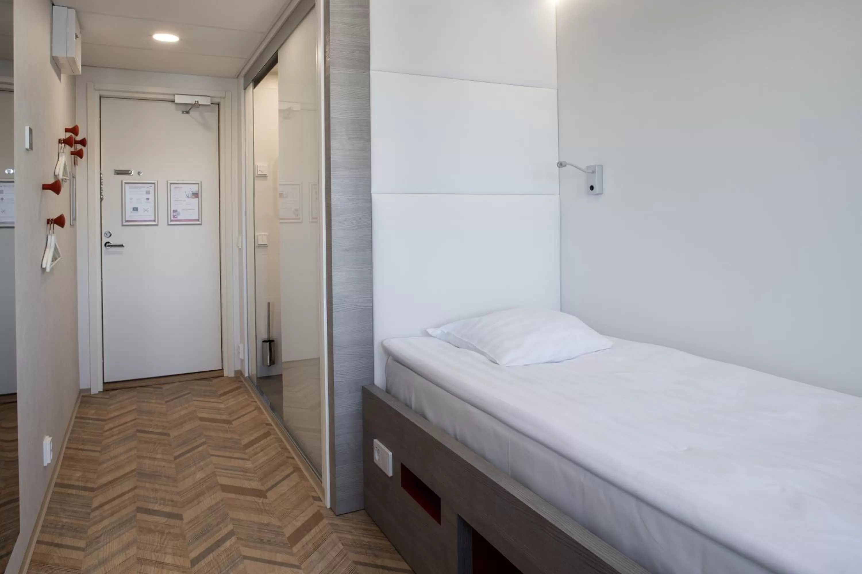 Bed in Omena Hotel Vaasa Espen