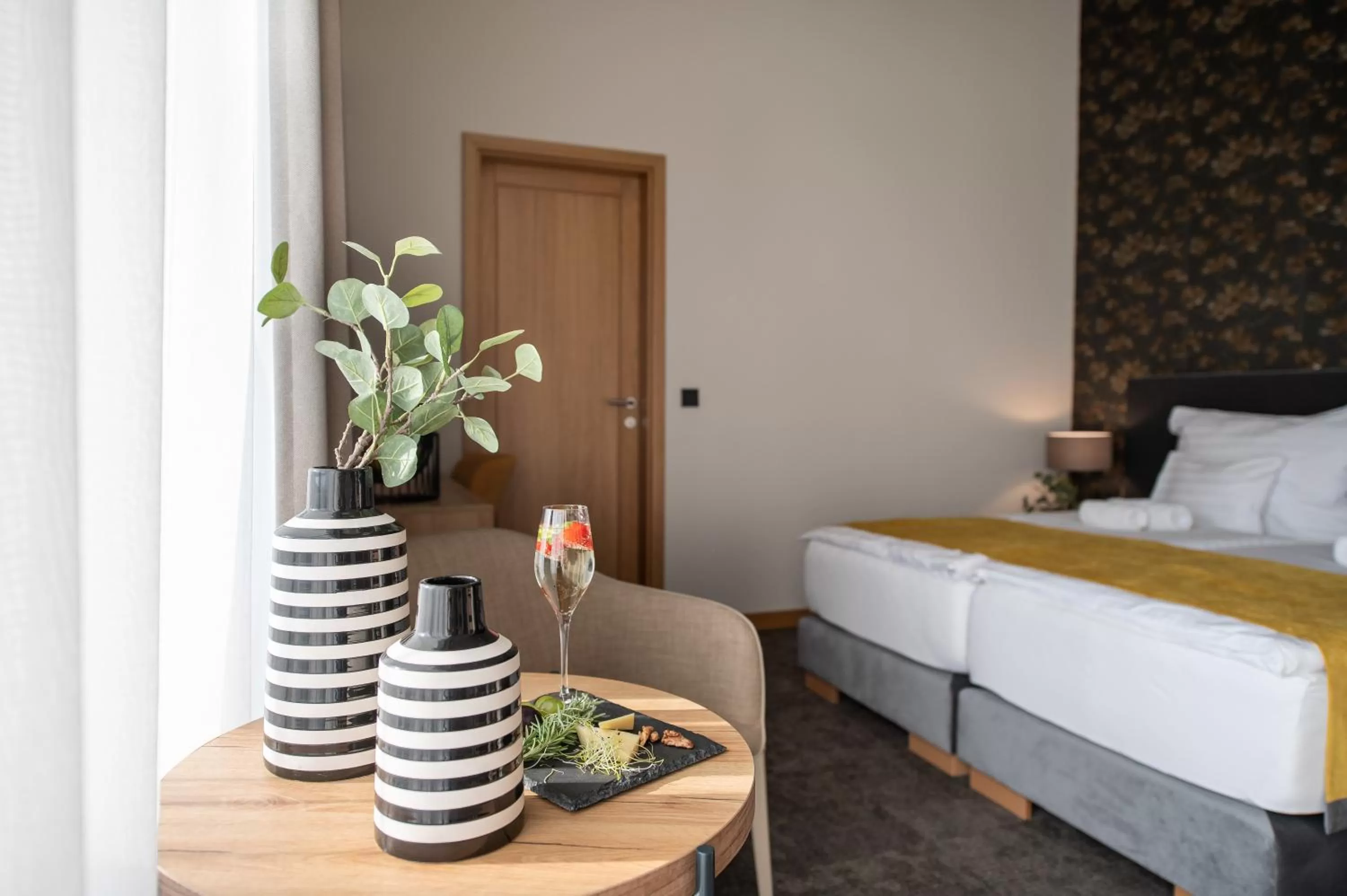 Bed in Botrytis Borhotel