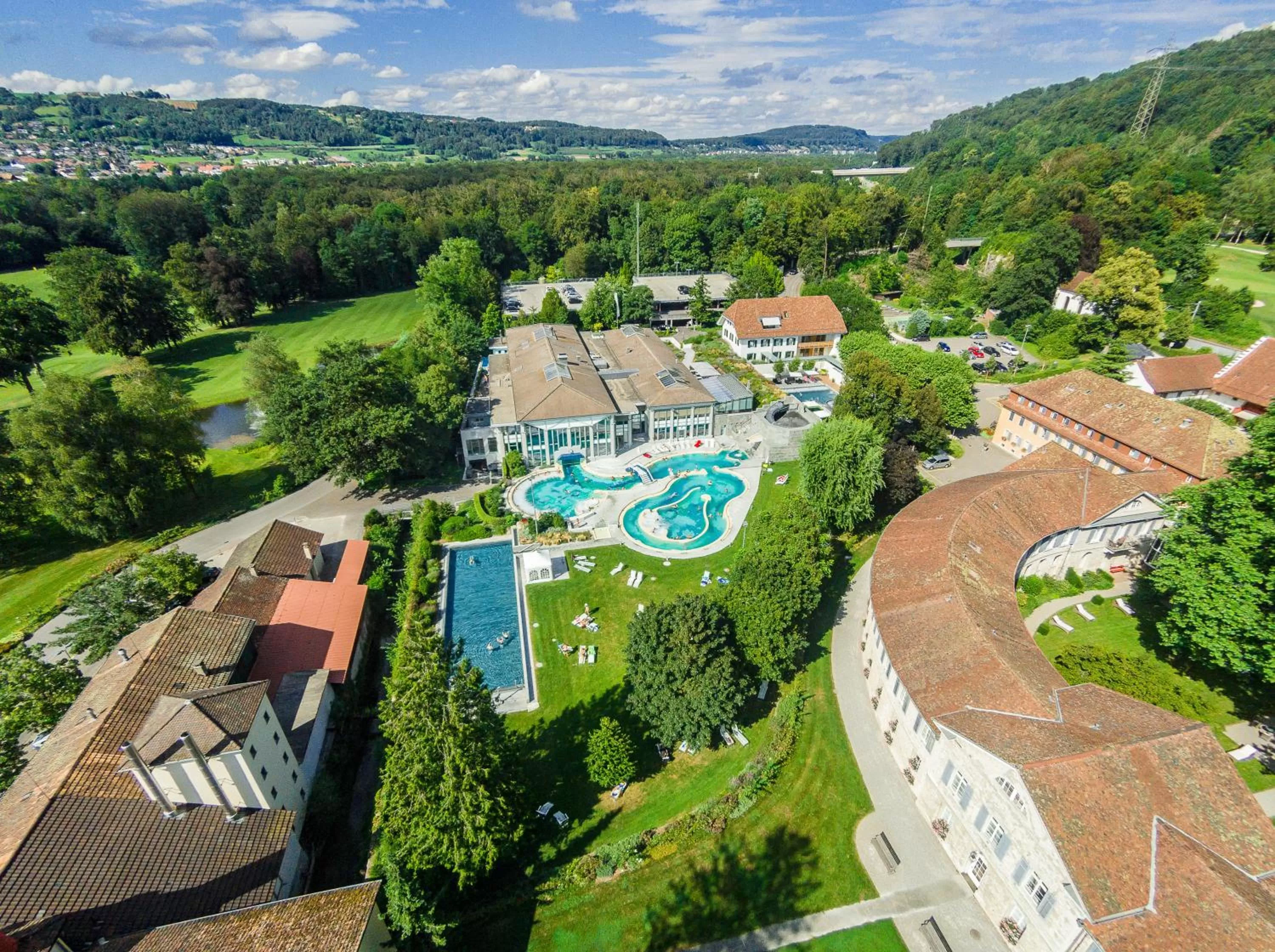 Bird's eye view in Kurhotel Im Park