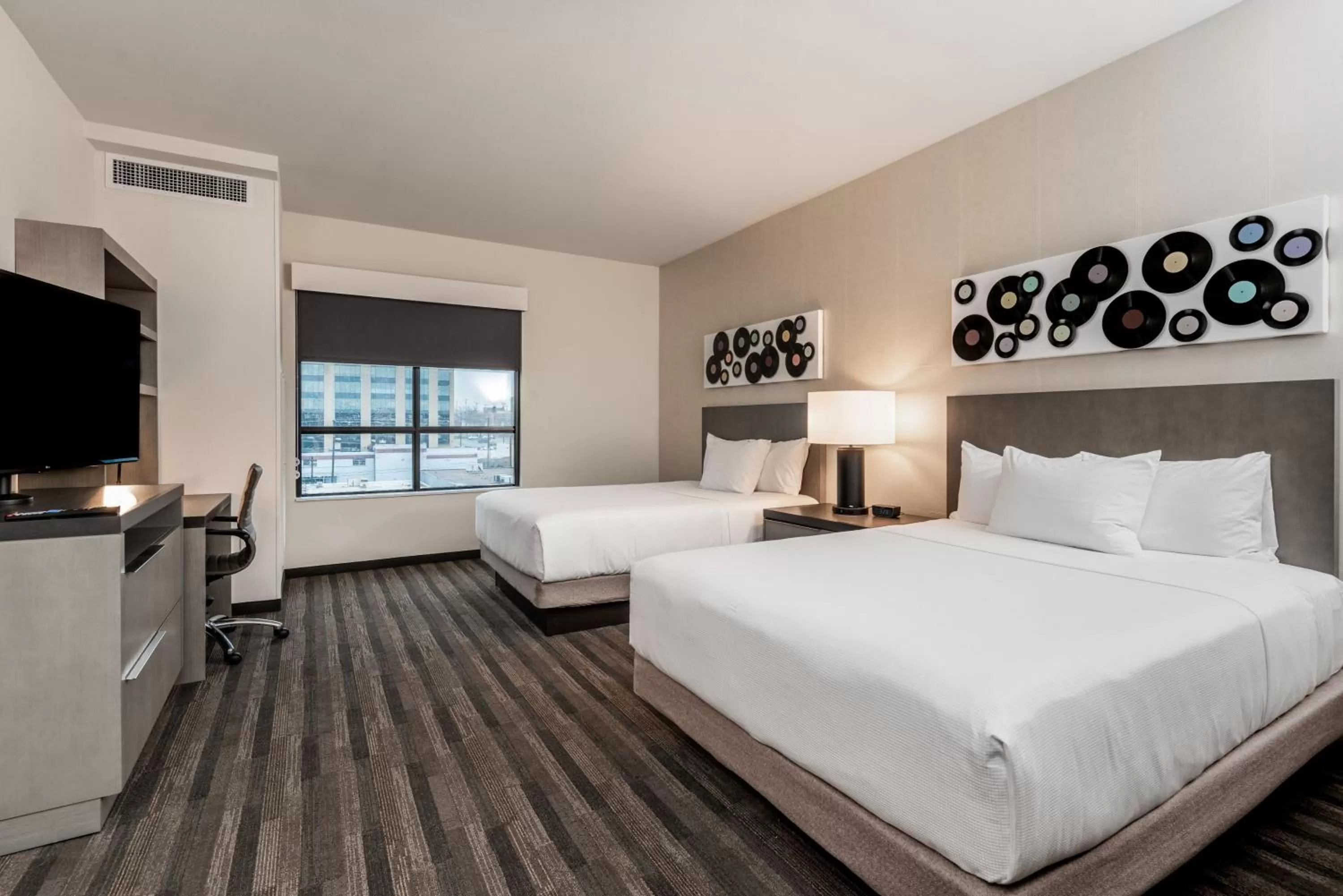 Photo of the whole room, Bed in Hyatt House Nashville Downtown-Convention Center