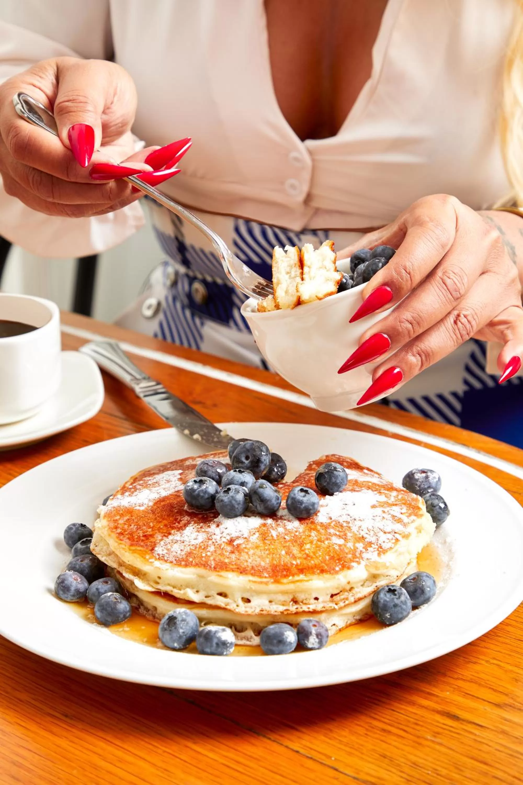 Breakfast in The Standard, High Line New York