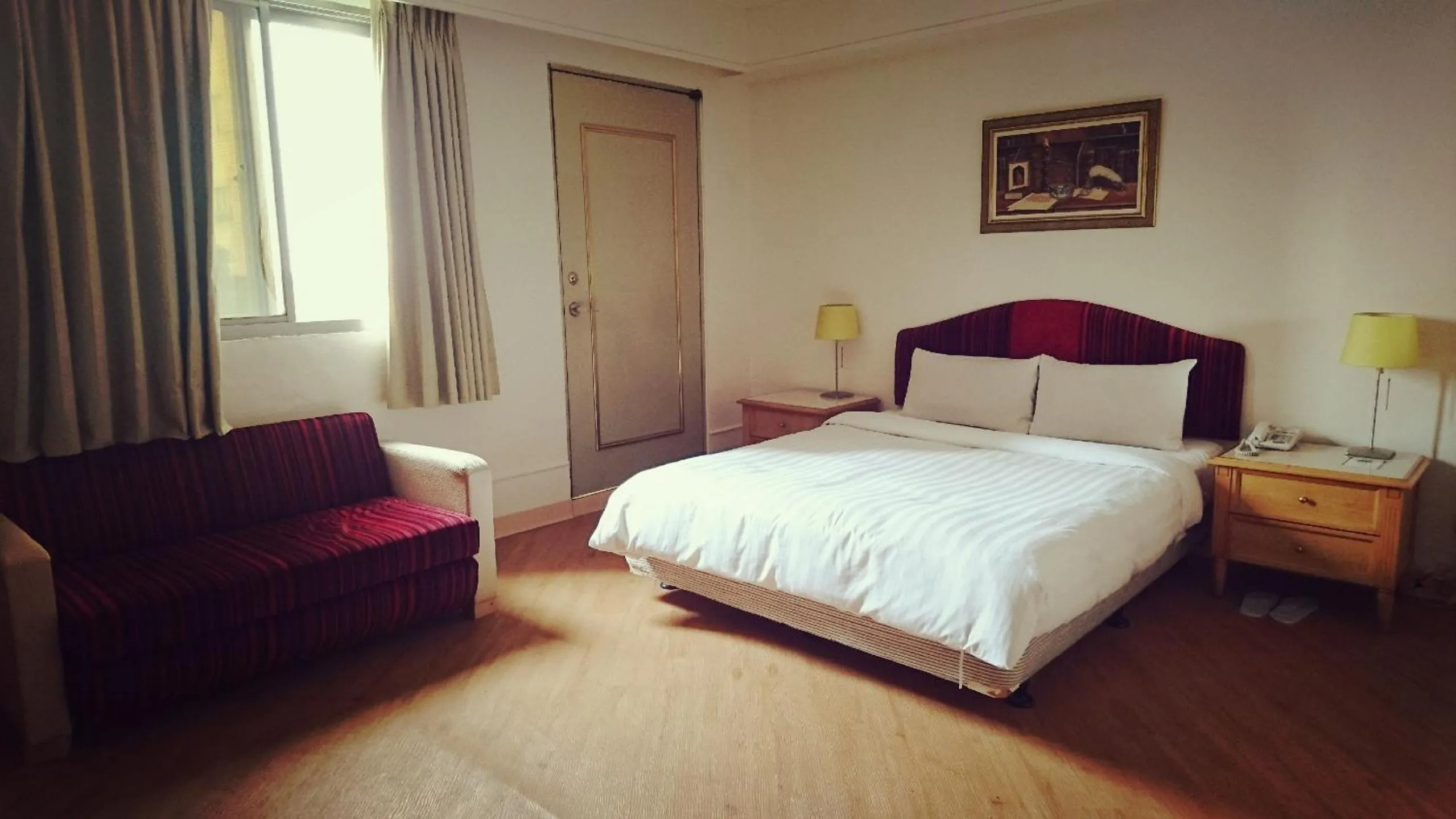 Bed in 高第商旅 Gaudi Hotel