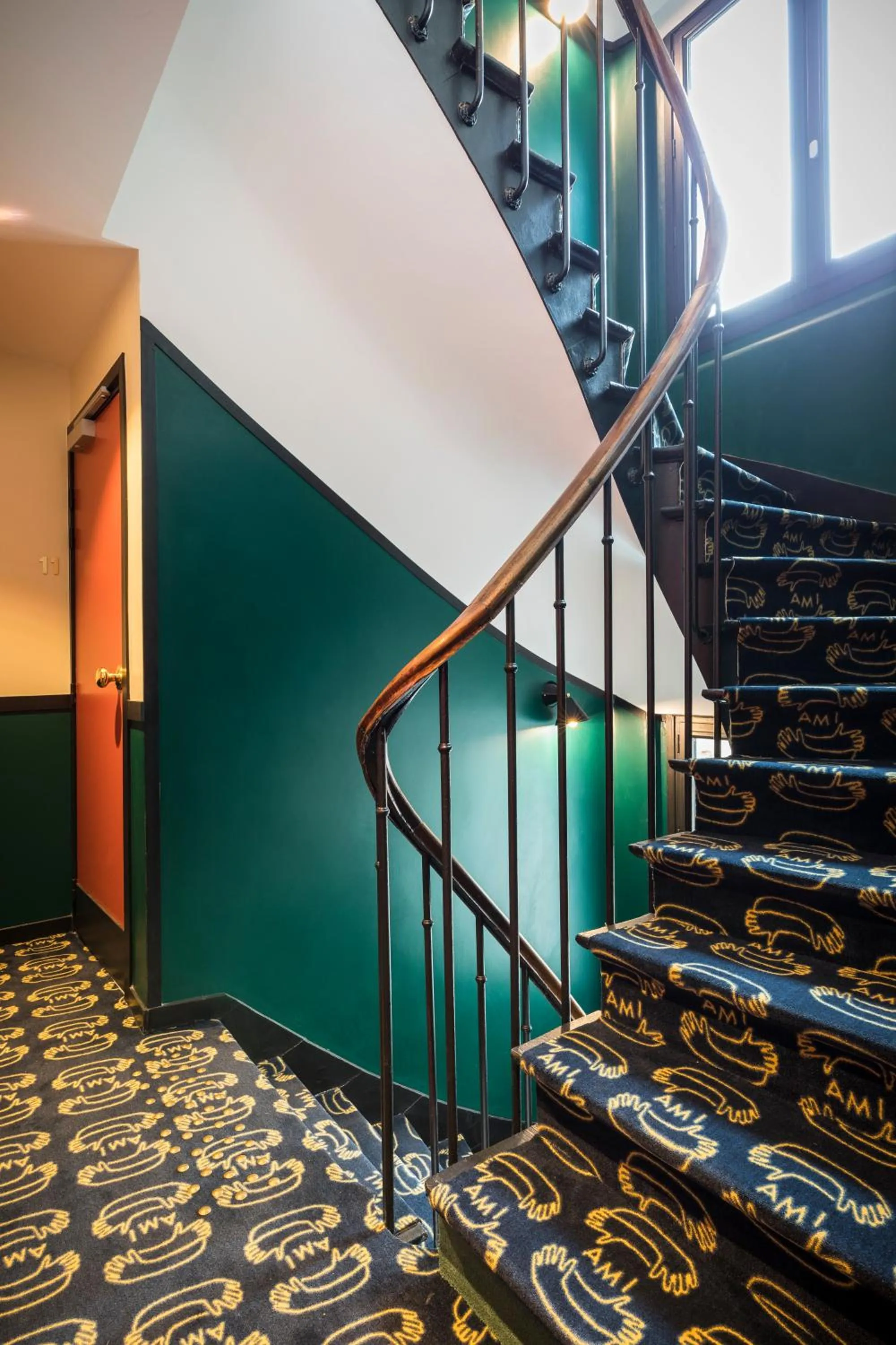 Decorative detail in Hôtel AMI - Orso Hotels