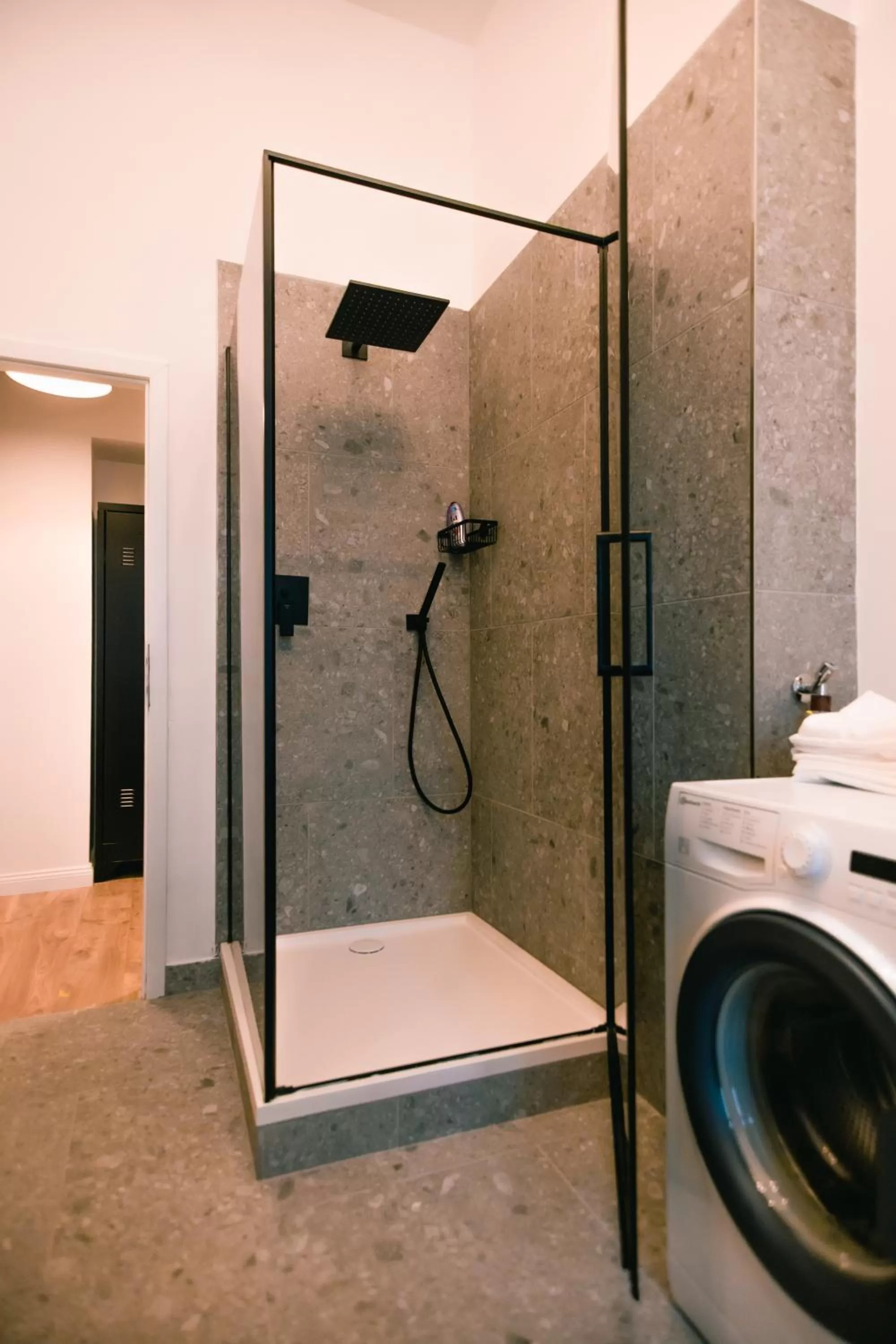 Shower in The Weinert Suites