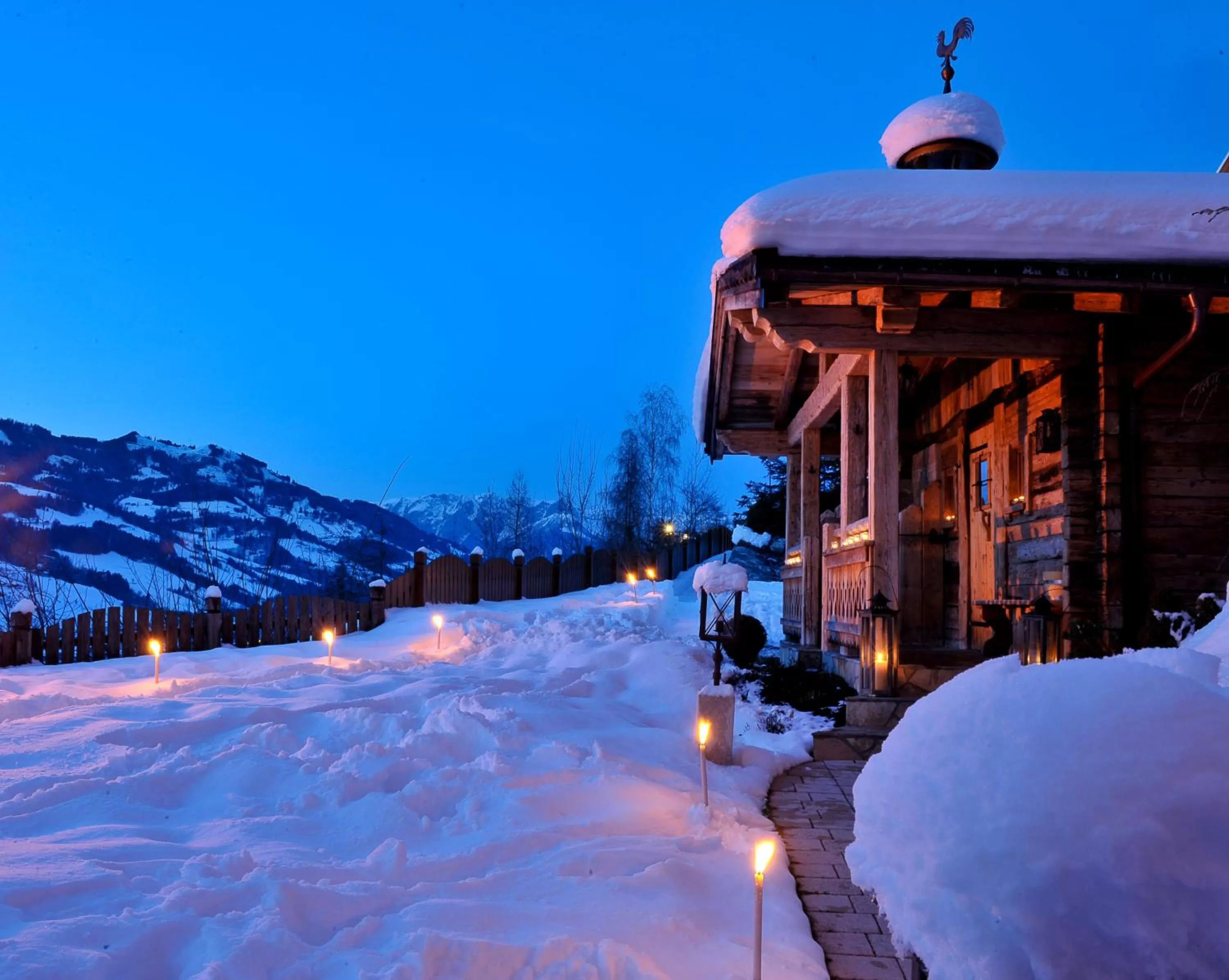 Sauna in Alpines Lifestyle Hotel Tannenhof