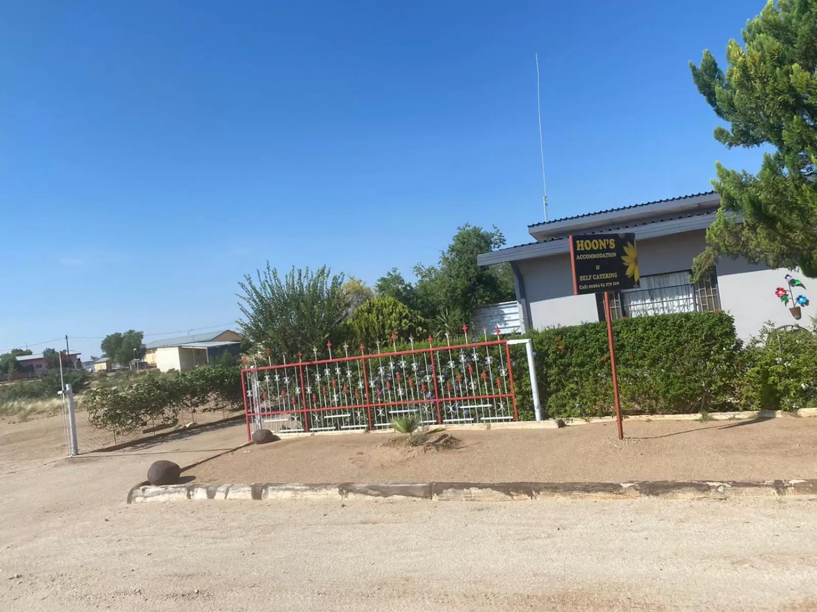 Street view in Hoon's Selfcatering