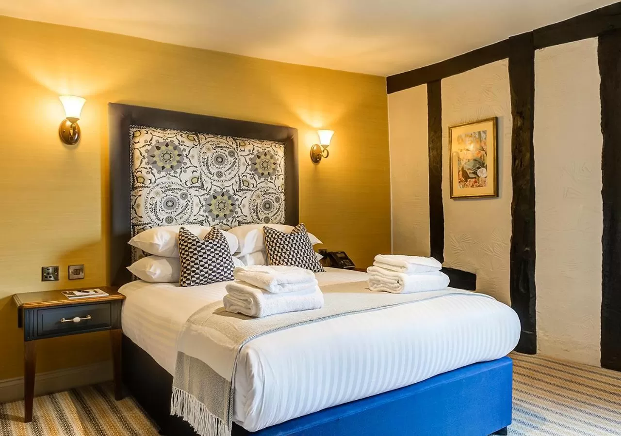 Bed in The George Hotel Colchester