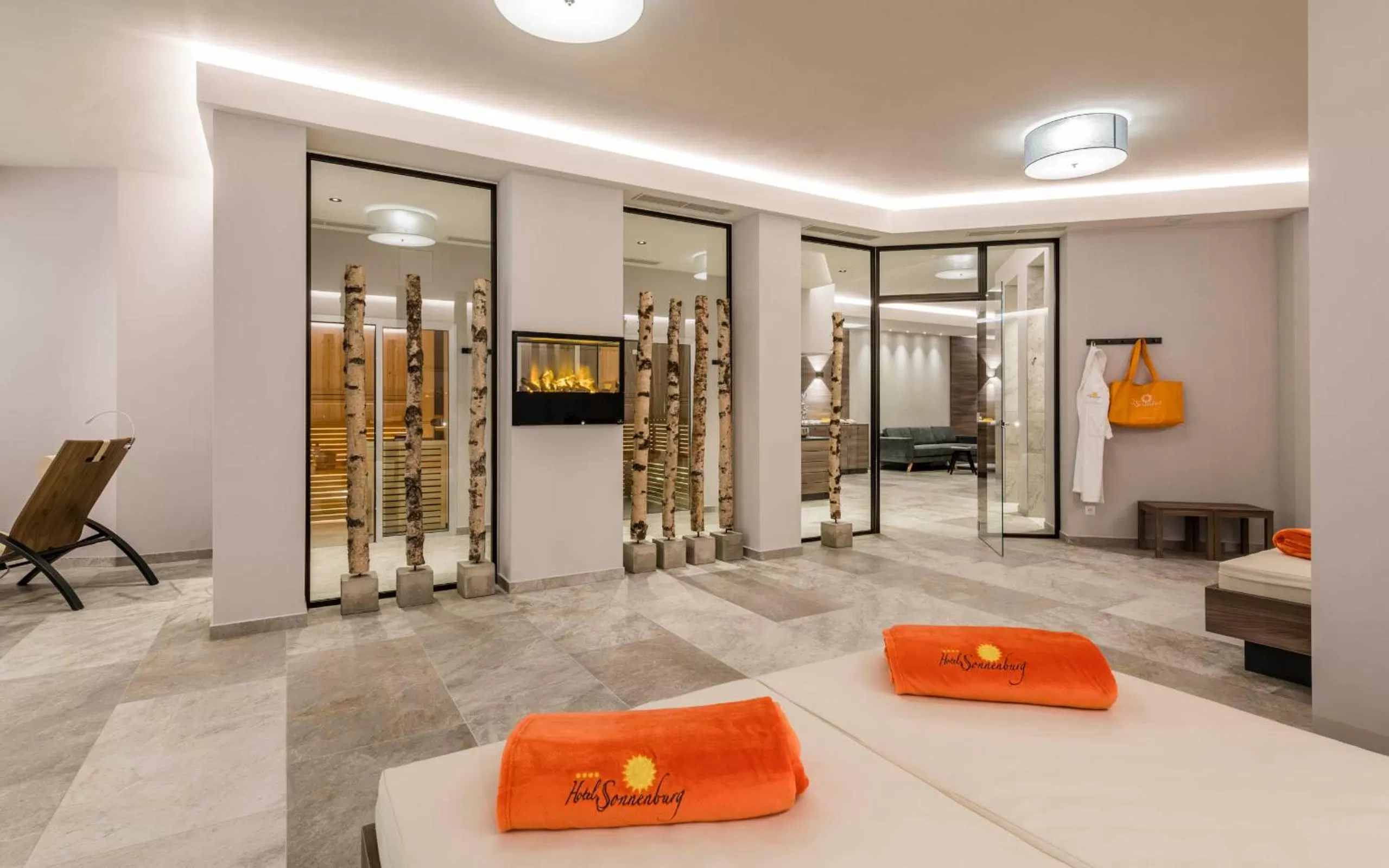 Spa and wellness centre/facilities, Bed in Hotel Sonnenburg