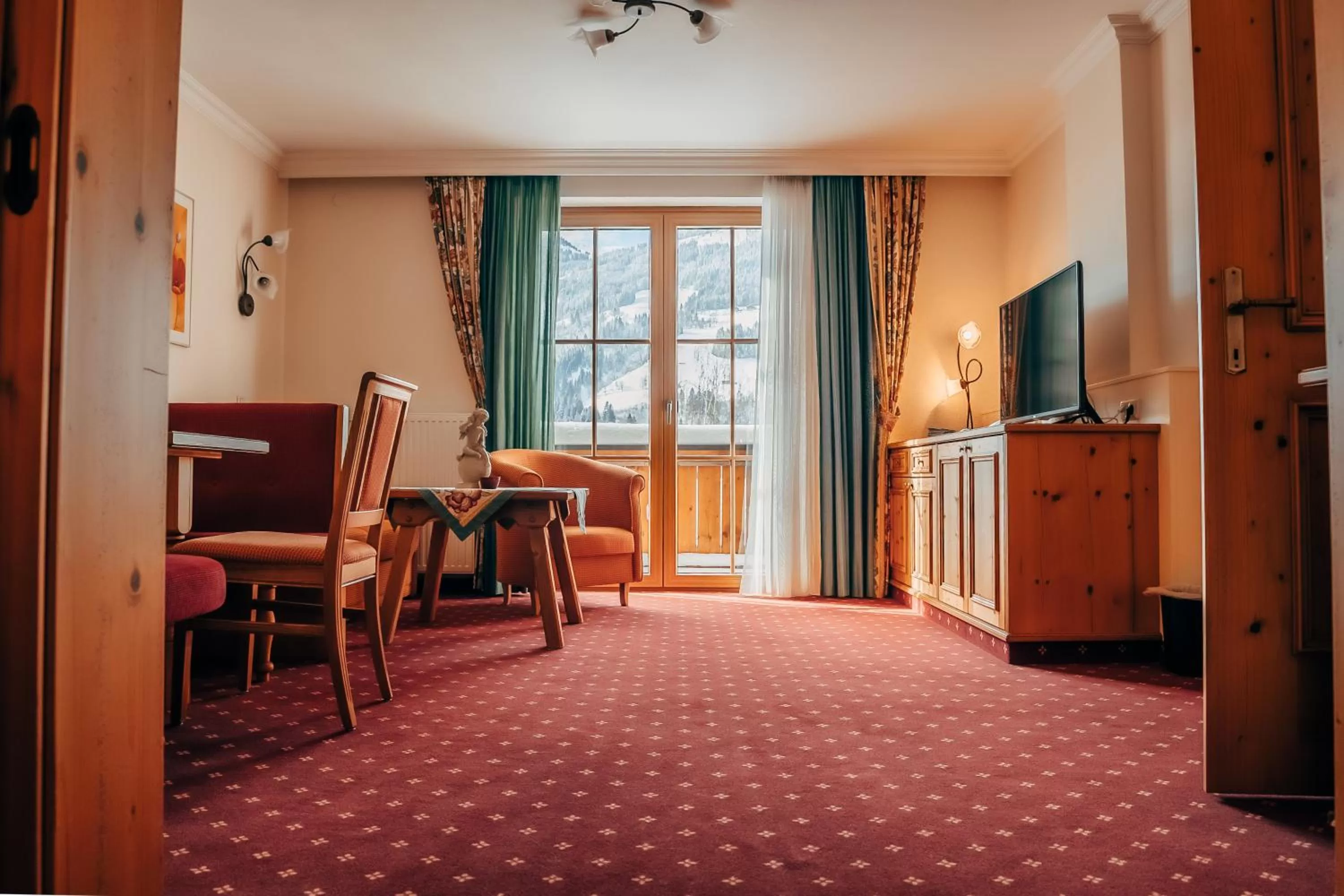 View (from property/room) in POST POST Hotel - Alpine Boutique Hotel & Spa