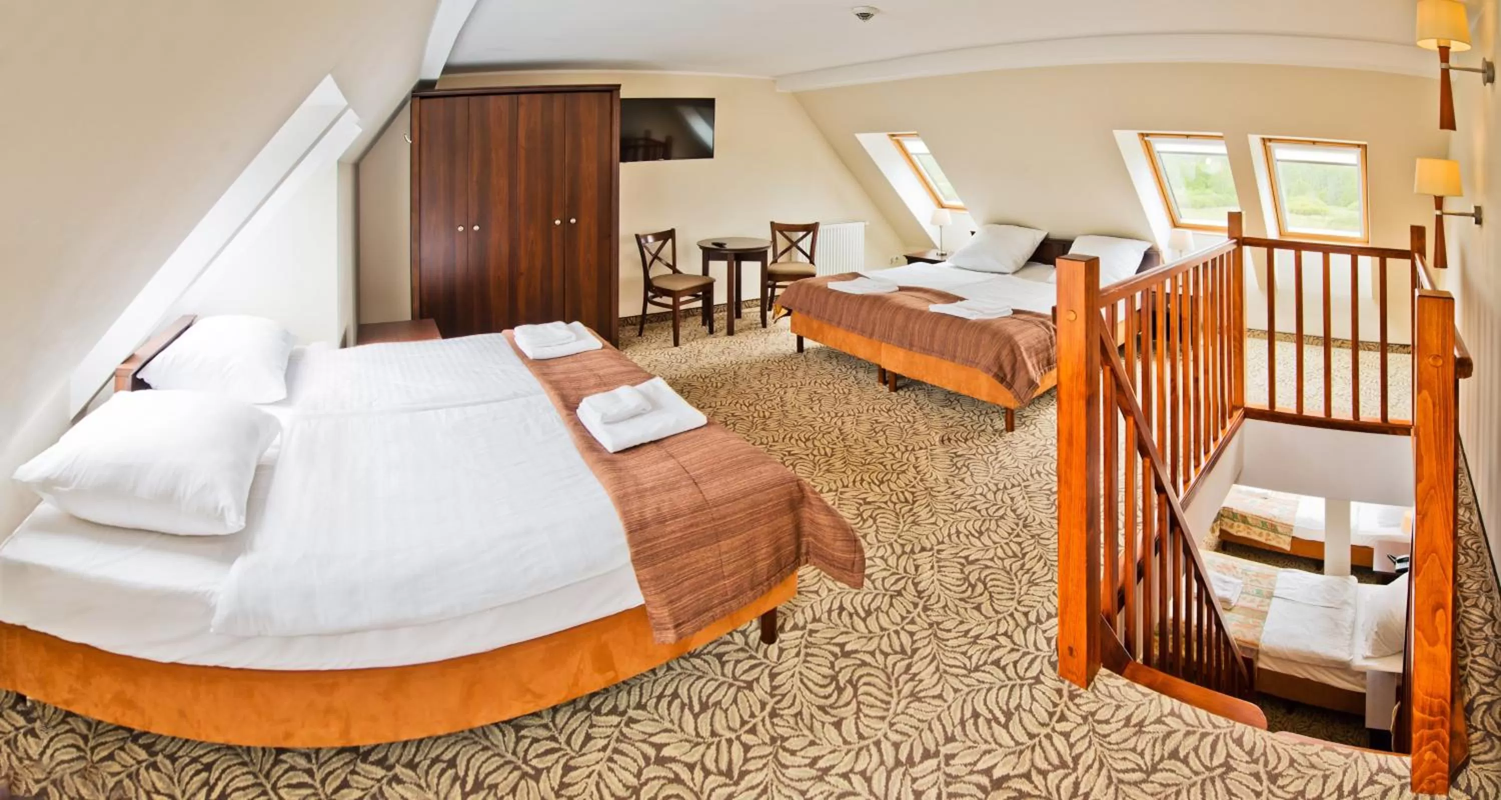 Bed in Hotel Mona Lisa Wellness & Spa