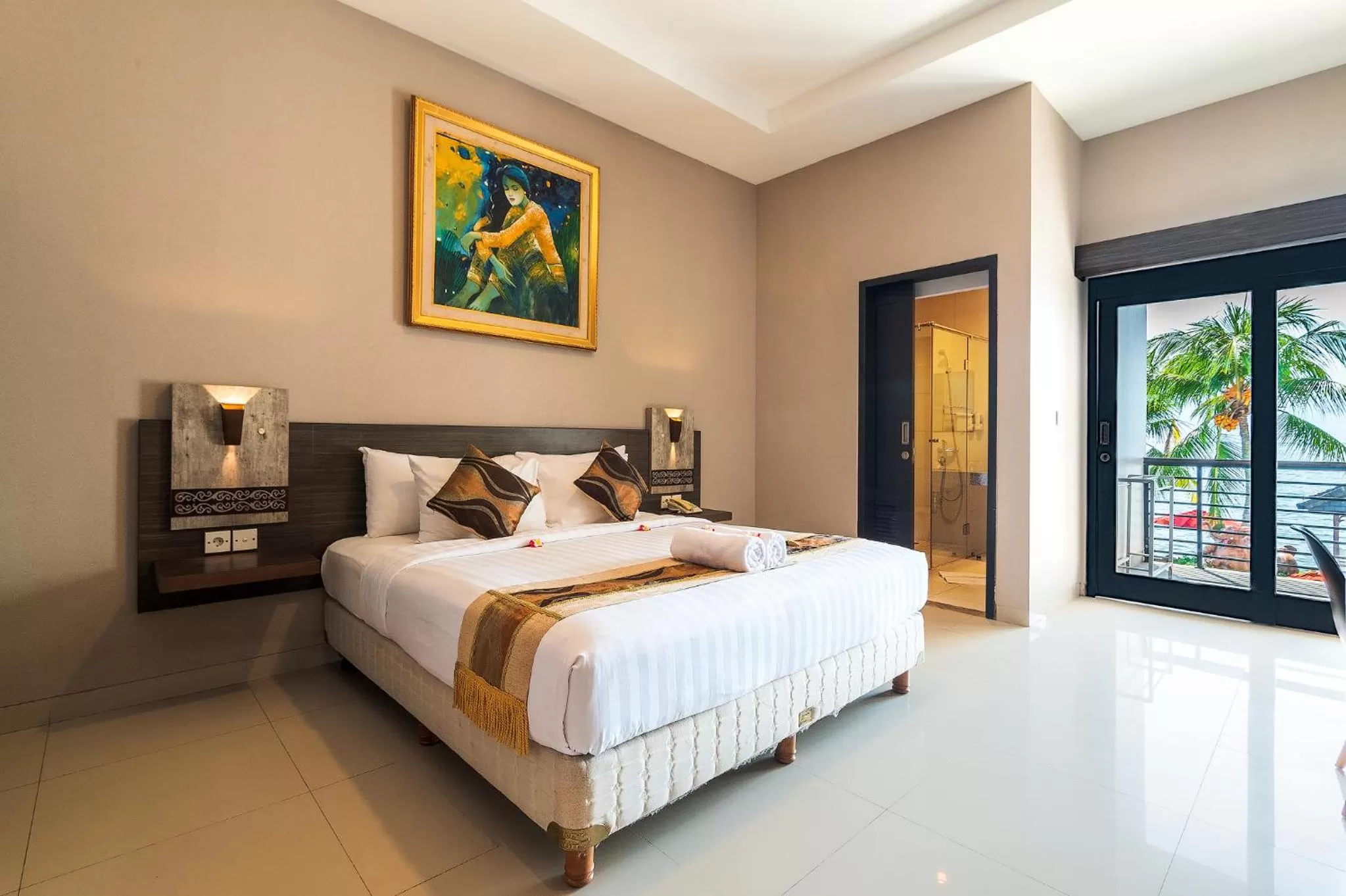 Bedroom, Bed in Padmasari Resort Lovina