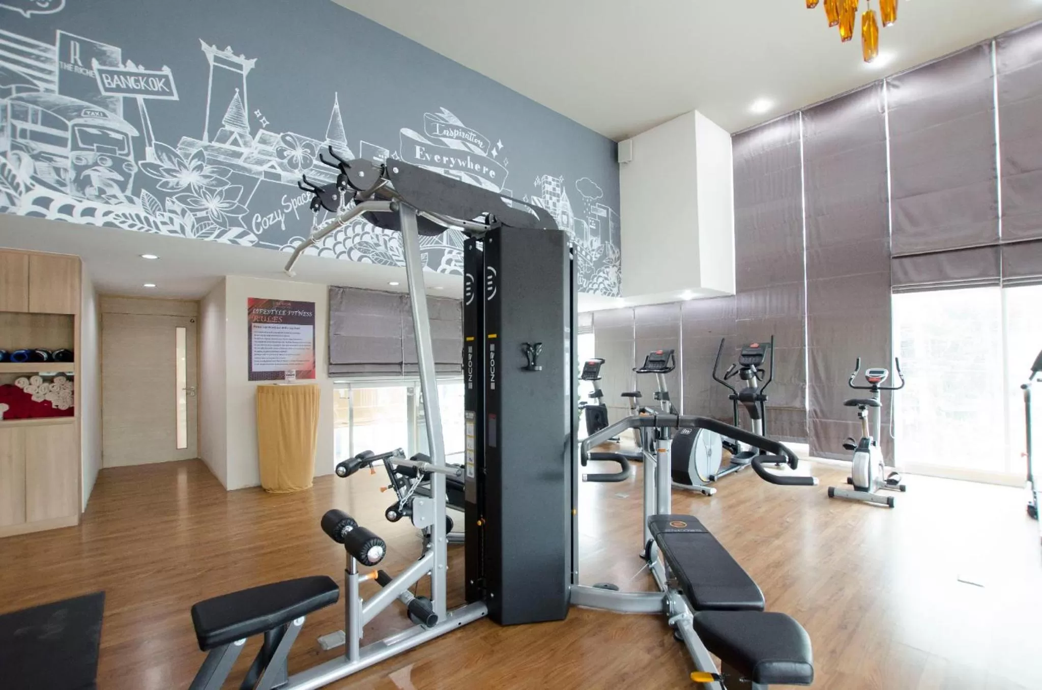 Fitness centre/facilities in The Riche Boutique Hotel Don Mueang Airport