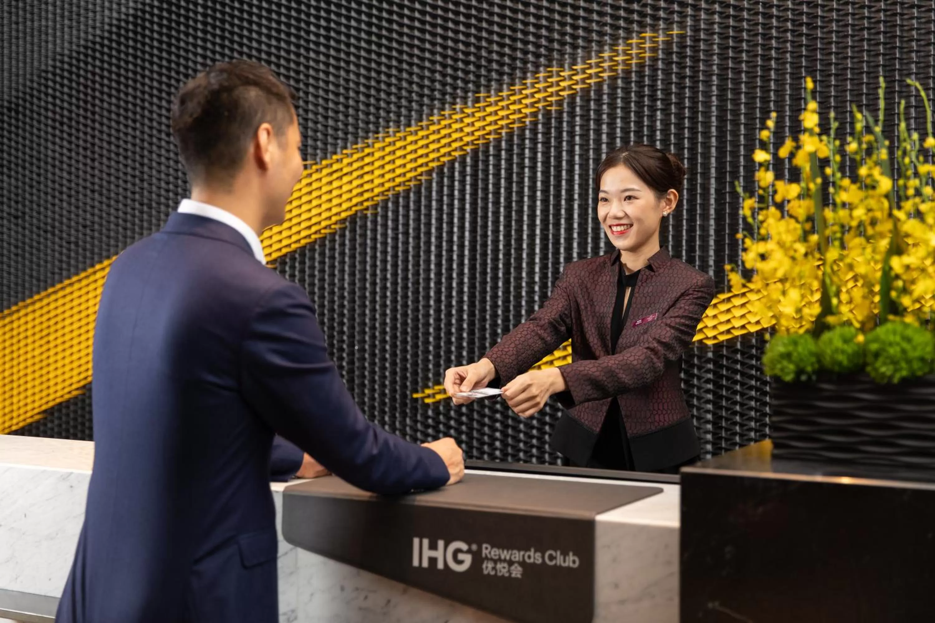 Lobby or reception in Crowne Plaza Foshan Nanhai-an IHG Hotel
