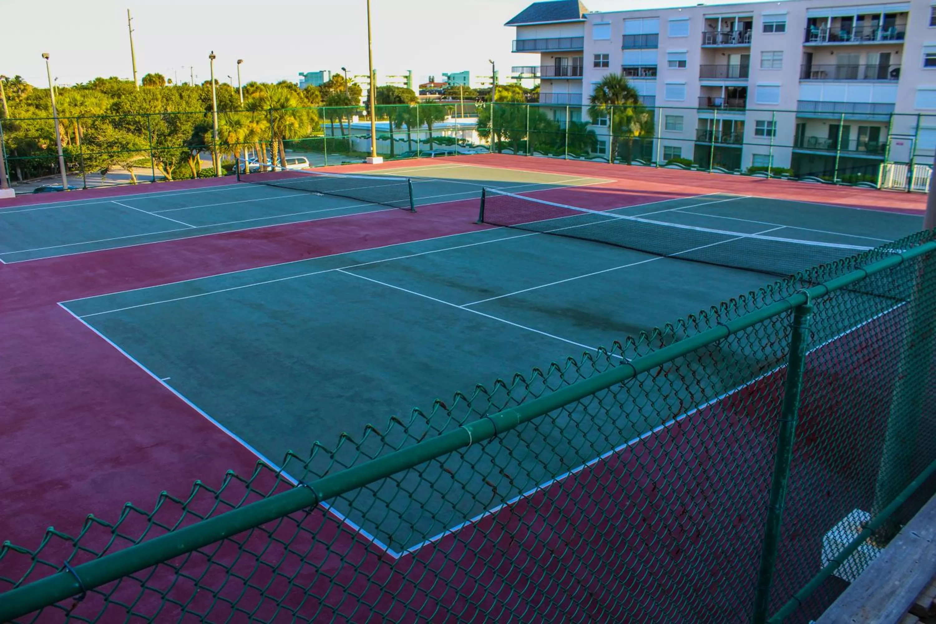 Tennis court in The Resort on Cocoa Beach
