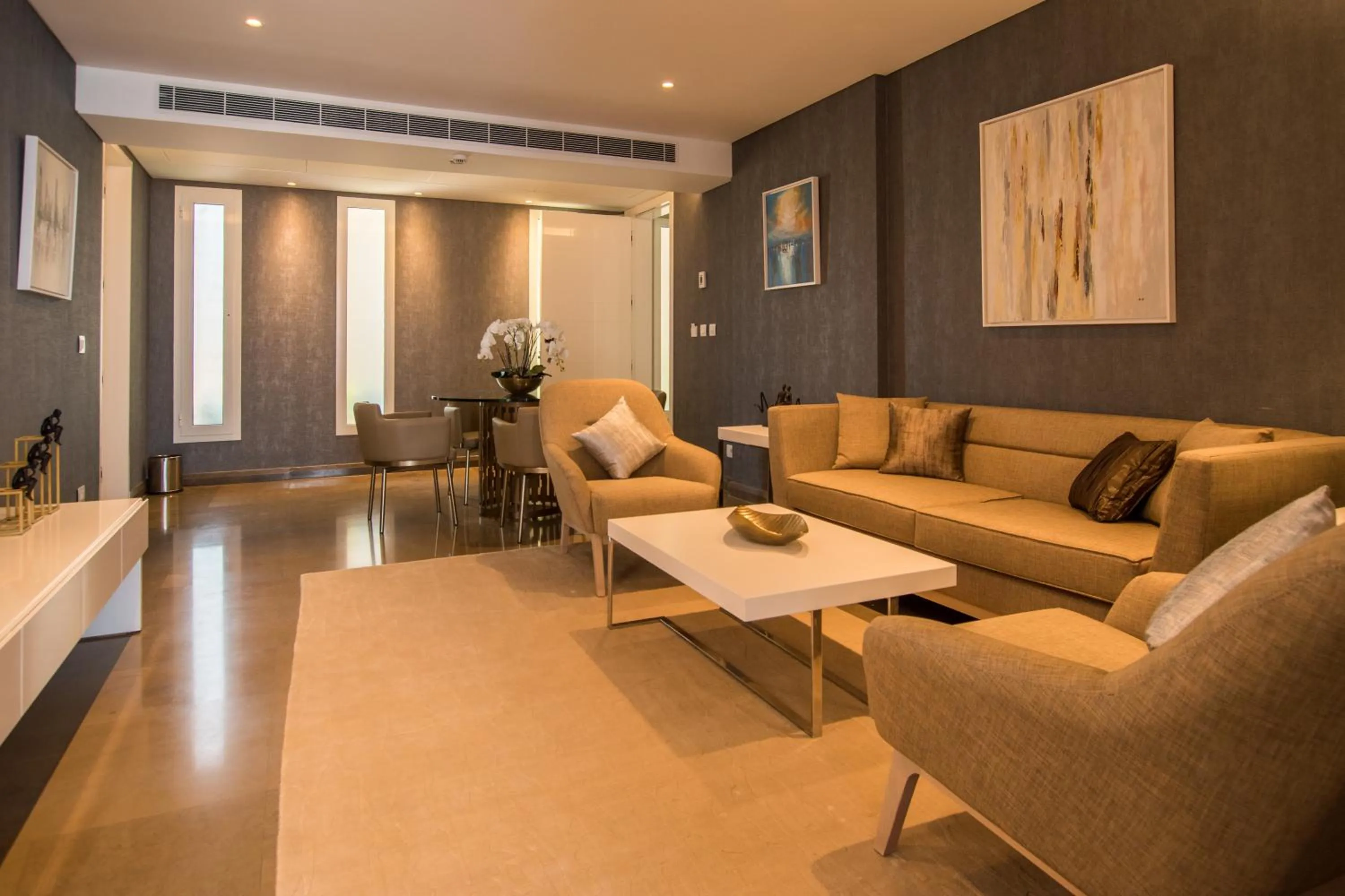 Seating area in Lancaster Eden Bay