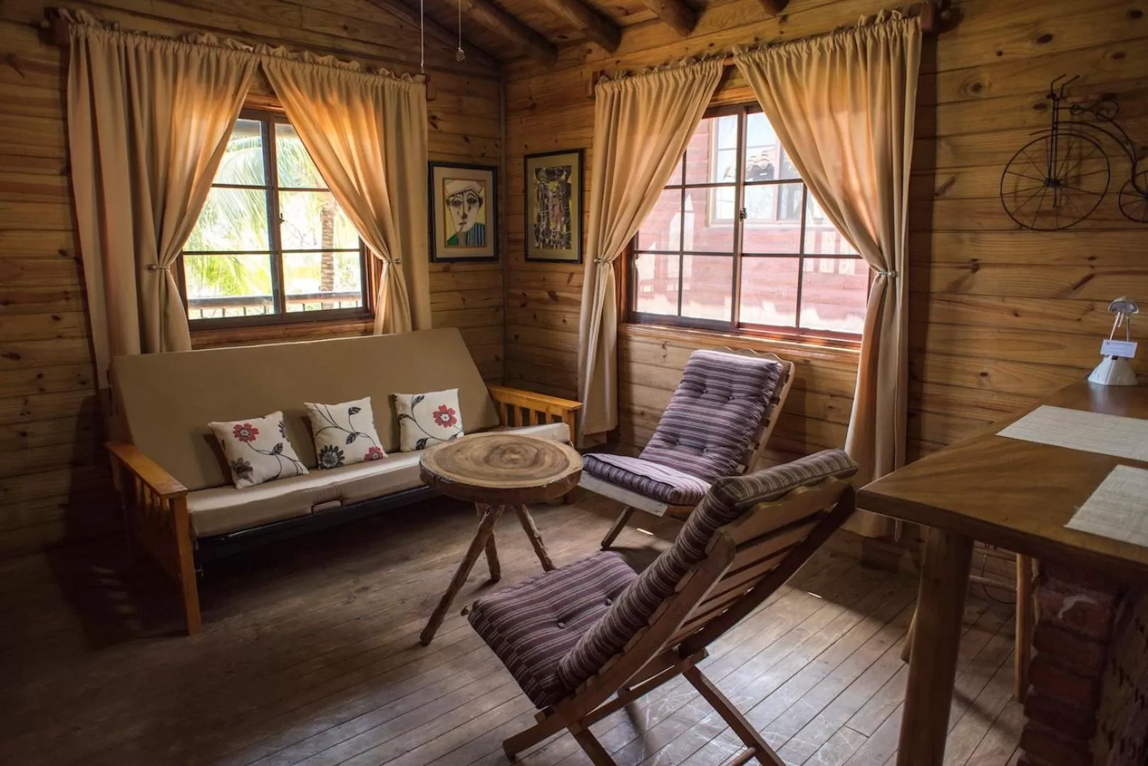 Living room, Seating Area in Las Cabañas Encantadas de Nindirí