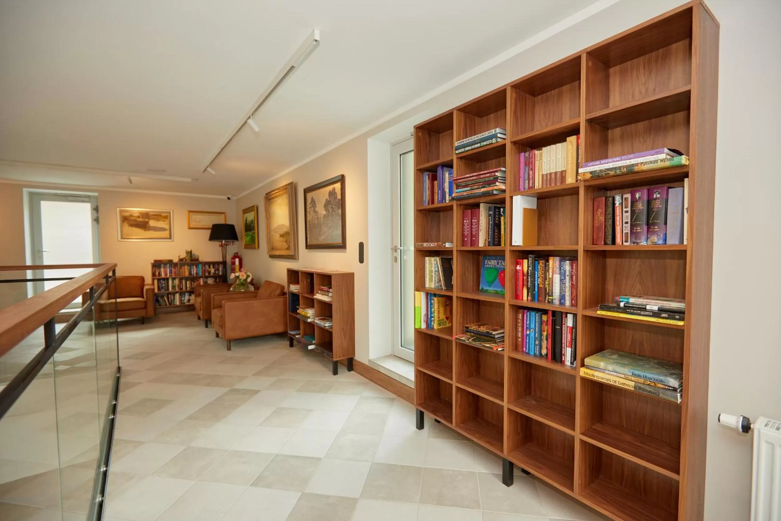 Library in STORIES Design ApartHotel